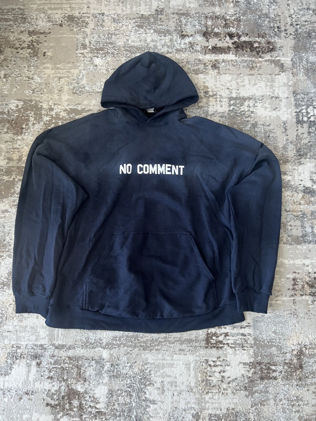 Balenciaga No Comment Hoodie | Grailed