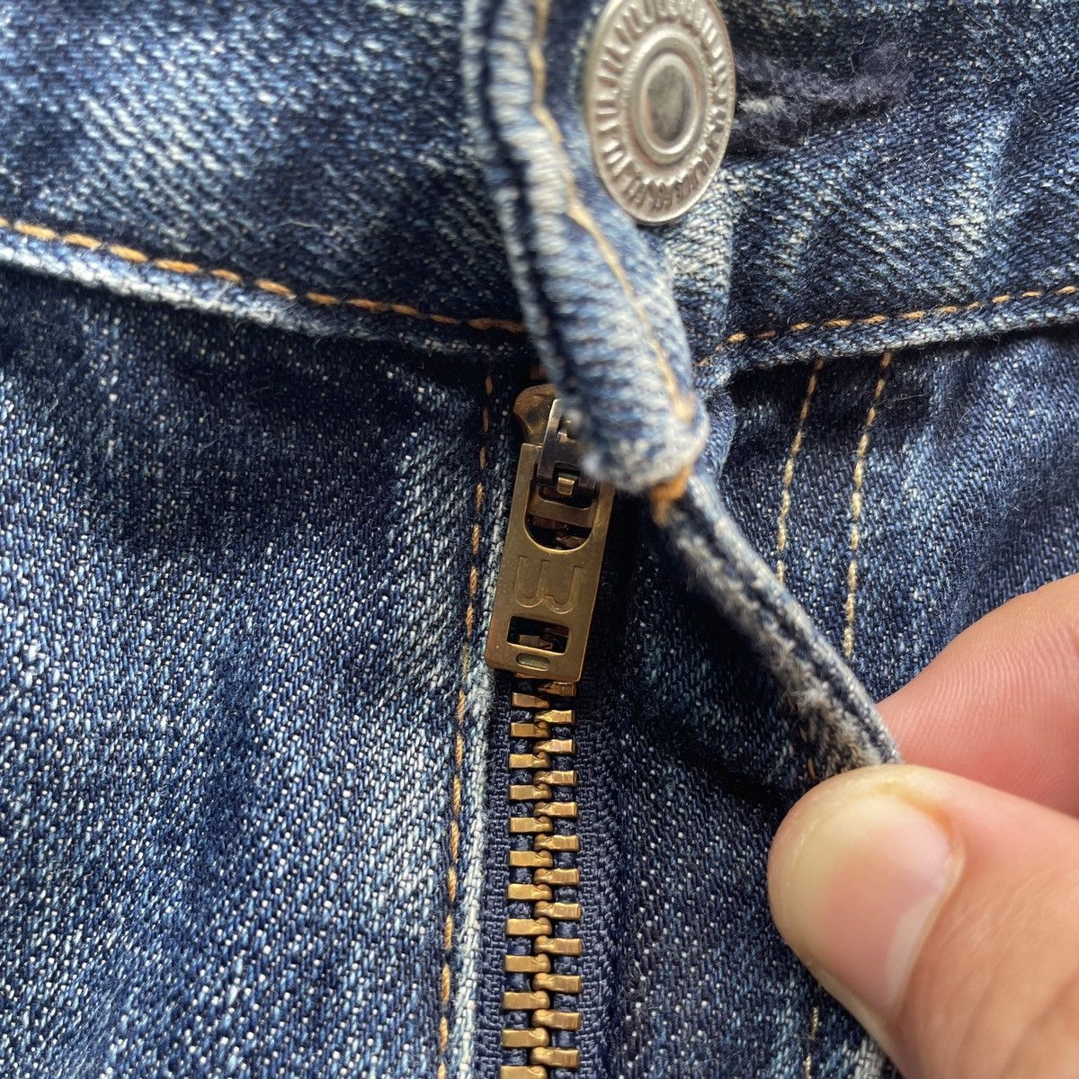 Japanese Brand W33x28.5💥 Vintage Japanese Faded Jeans Pants Denim Size US 33 - 7 Thumbnail