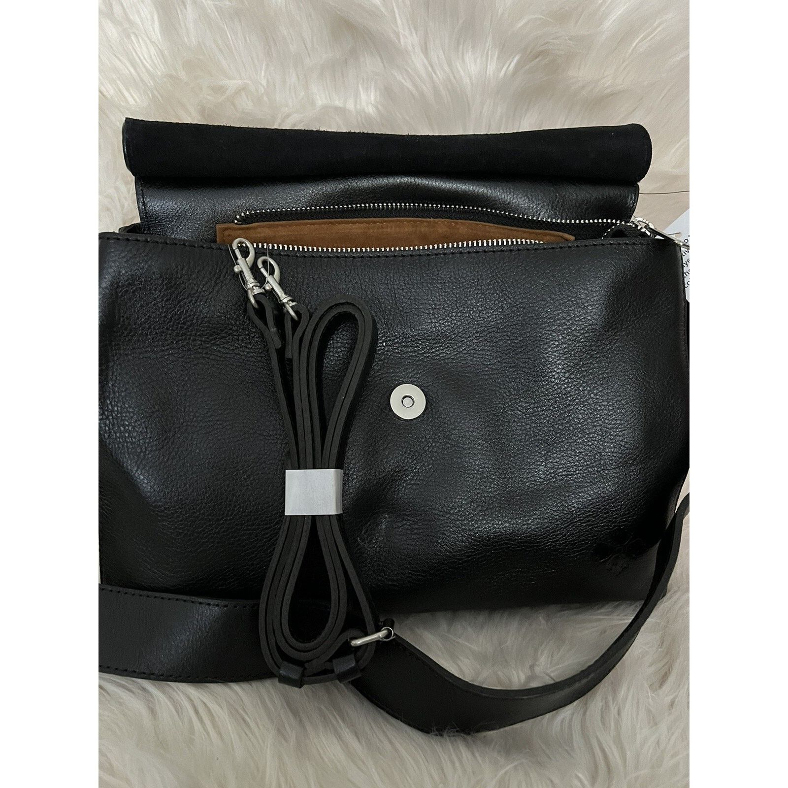 Patricia Nash Patricia Nash Top Handle Satchel zebra haircalf bag A373035 Size ONE SIZE - 7 Thumbnail