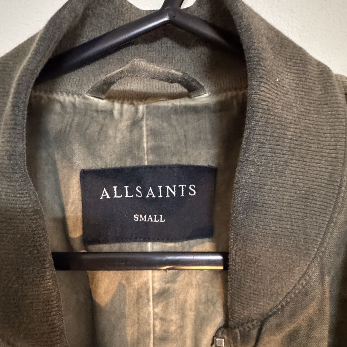 Allsaints RARE AllSaints Kado Oil-Washed Linen Bomber - Exclusive Size US S / EU 44-46 / 1 - 2 Thumbnail