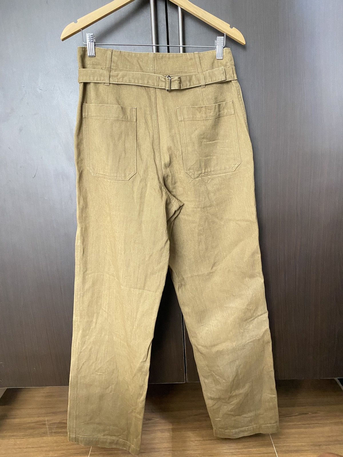 Margaret Howell Margaret Howell Baggy Buckle back Denim Pants Size US 31 - 2 Thumbnail
