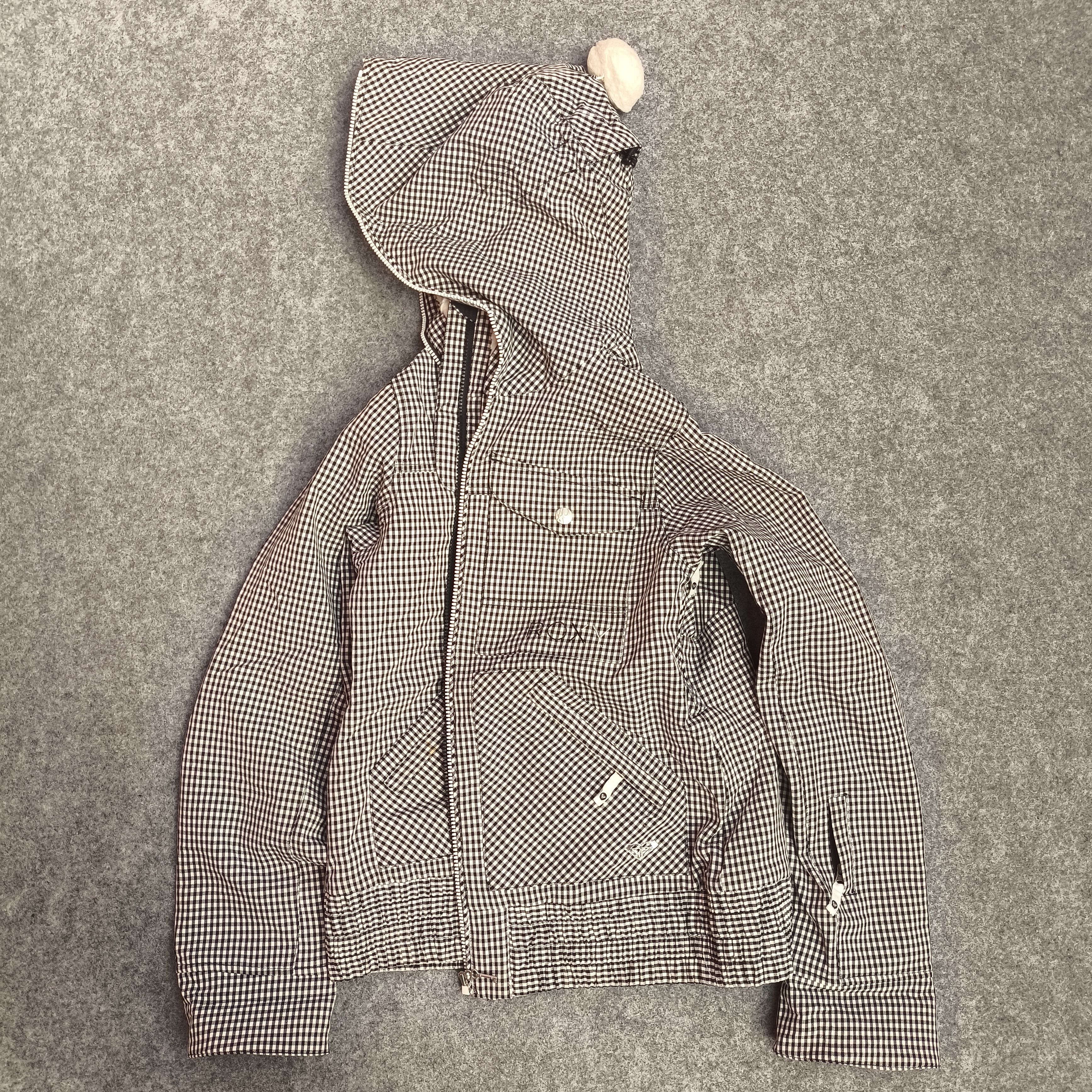 Billabong Quiksilver Ski Roxy surf ski snowboard checkerboard plaid jacket Grailed