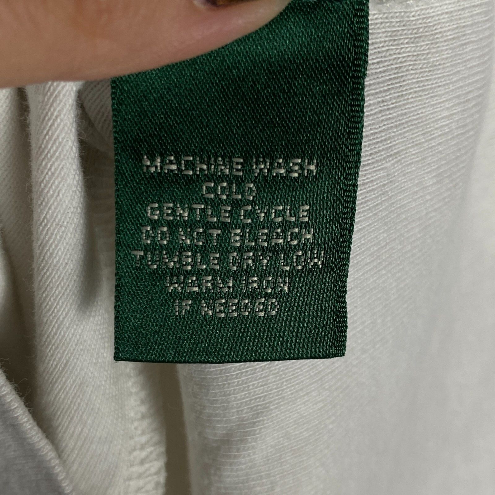 Lauren Ralph Lauren Lauren Ralph Lauren Tank Top Women's Size L White Cotton ` Size L / US 10 / IT 46 - 7 Thumbnail