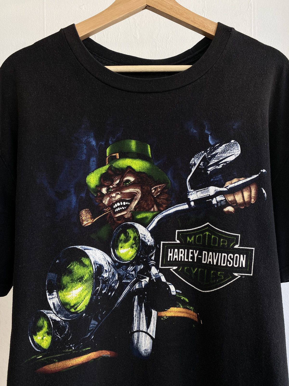 Harley Davidson × Vintage Harley Davidson St Patrick tee Size US XL / EU 56 / 4 - 5 Thumbnail