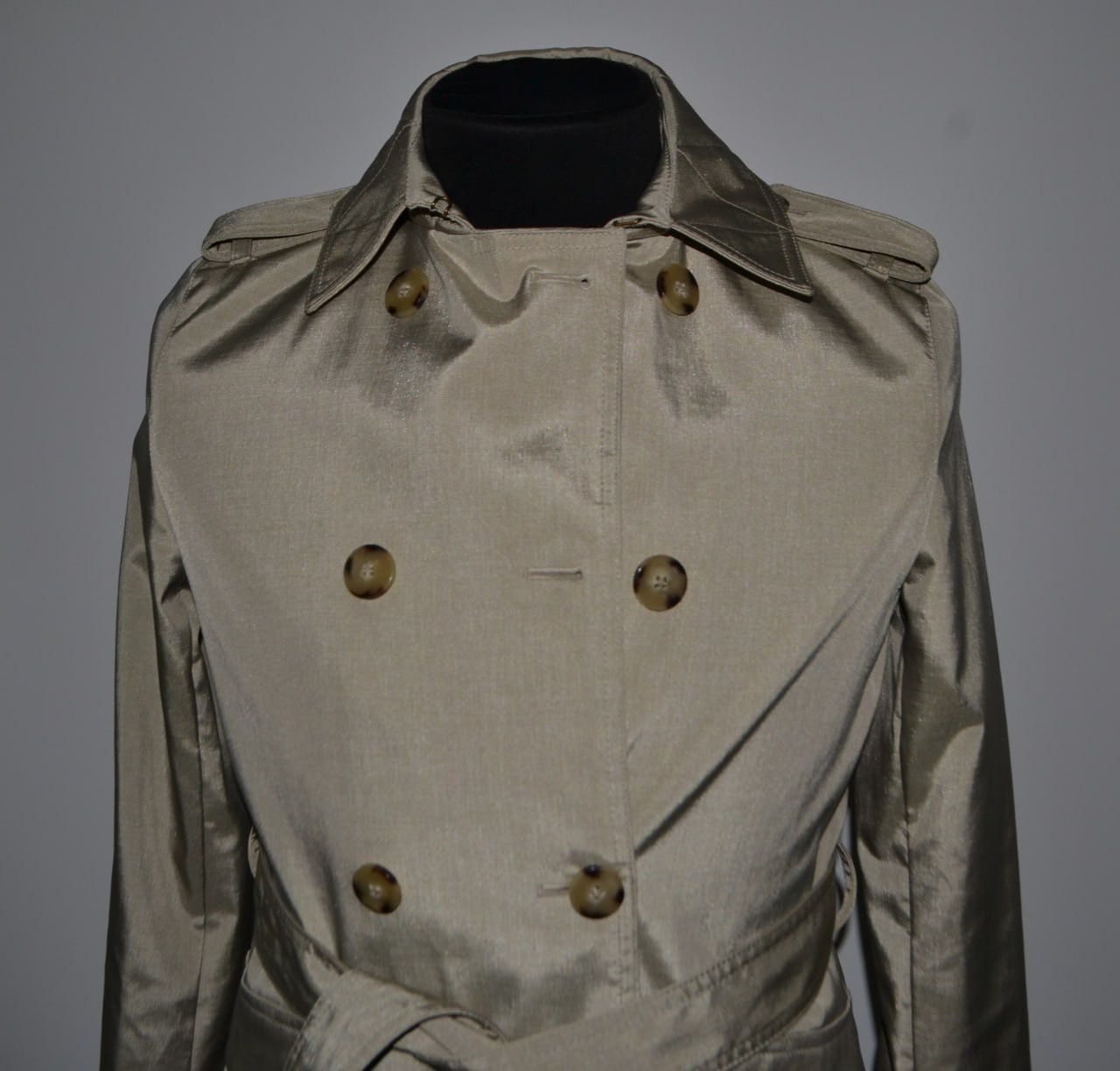 Allsaints ALL SAINTS Truman Italian Cloth Women Trench Coat Waterproof Size M / US 6-8 / IT 42-44 - 3 Thumbnail