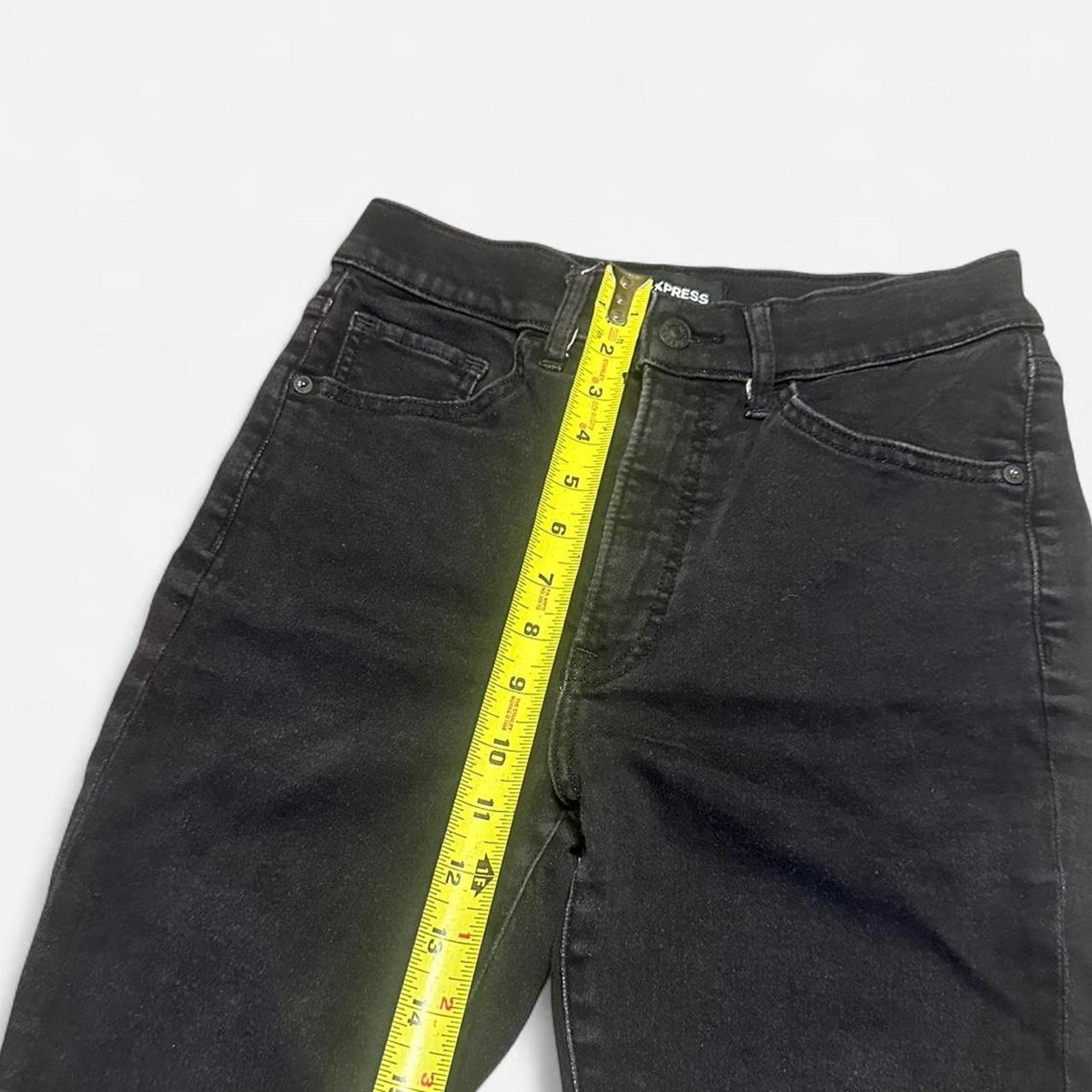 Express Express black skinny jeans skinny jeans Size 27" / US 4 / IT 40 - 3 Thumbnail