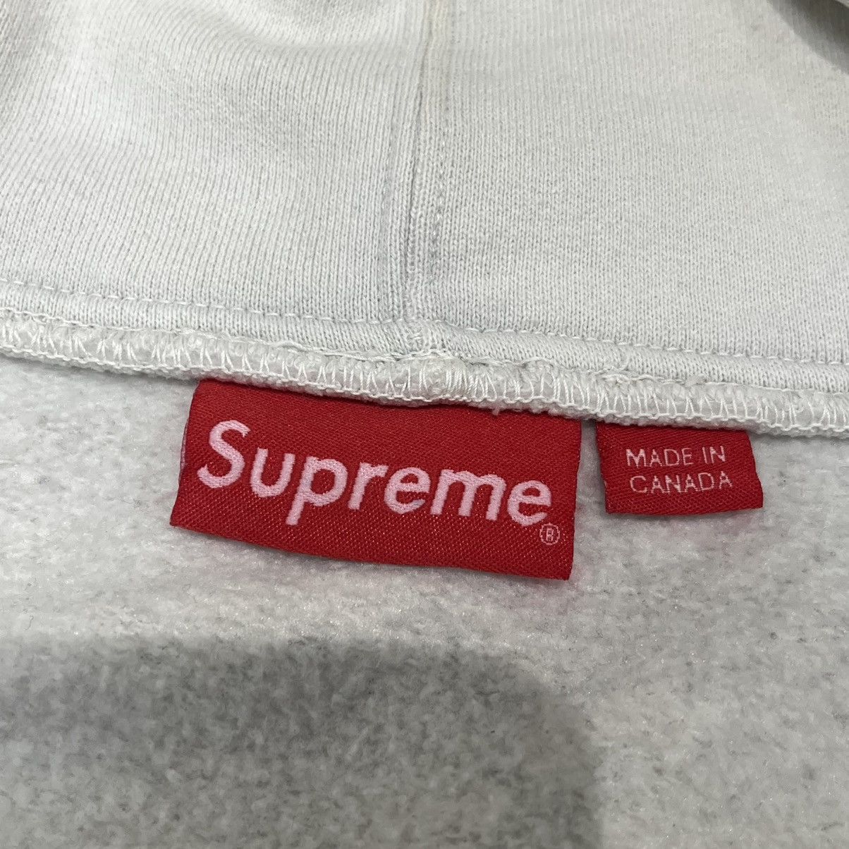 Supreme Supreme Crackle Zip Up Hooded Sweatshirt Natural Size US S / EU 44-46 / 1 - 4 Thumbnail
