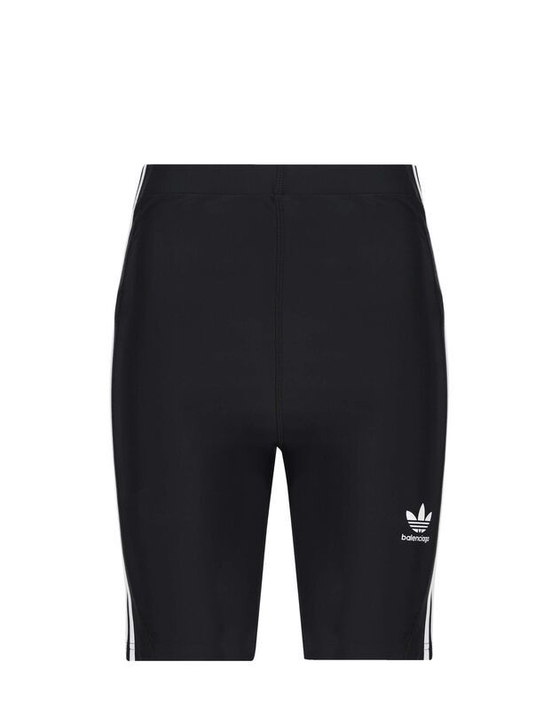 image of O1Srvl11E0424 Balenciaga / Adidas Cycling Shorts In Black, Women's (Size 25)