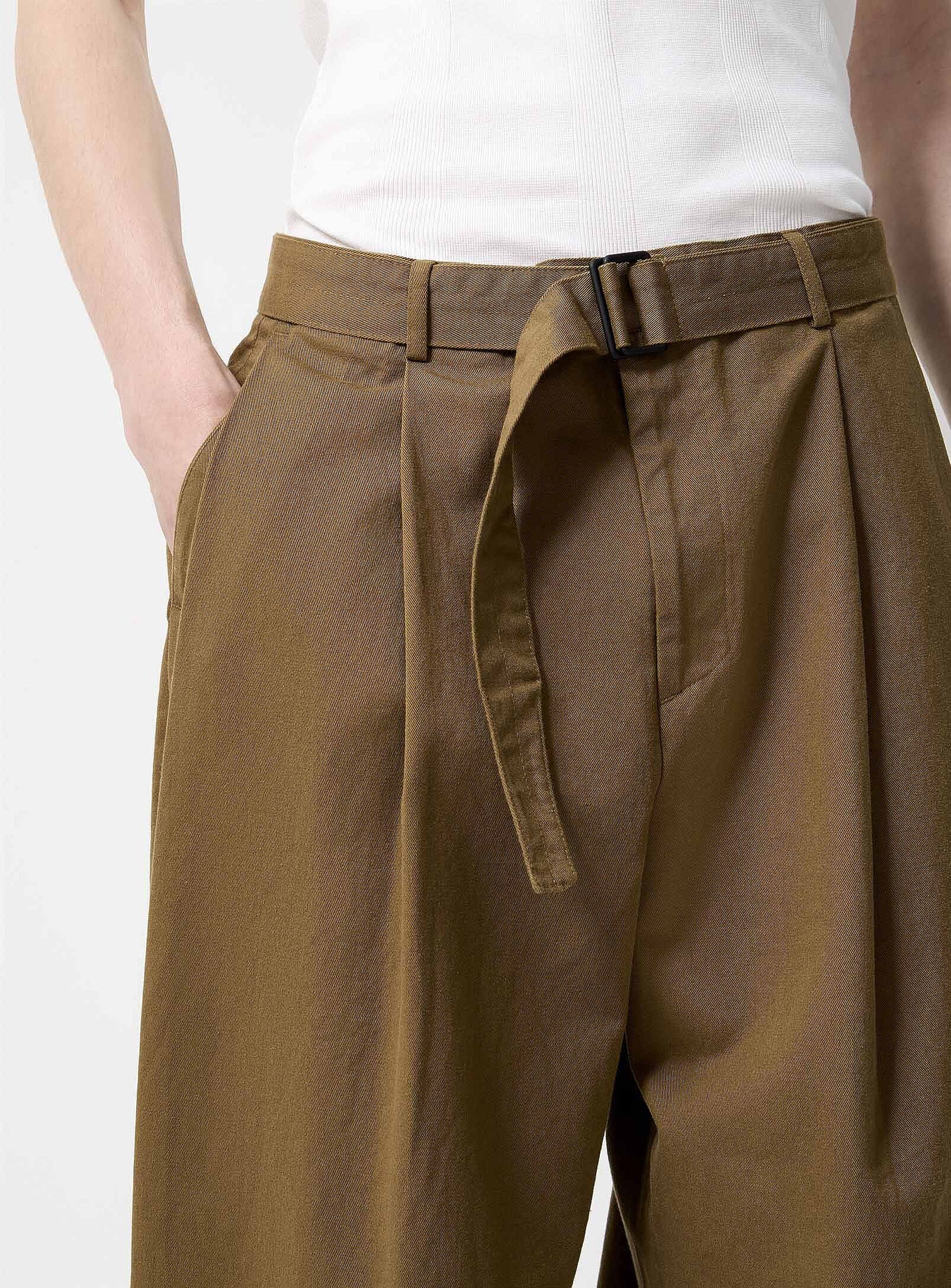 Other BNWT SS25 CRKG PLEATED BELTED PANTS S Size US 30 / EU 46 - 9 Thumbnail