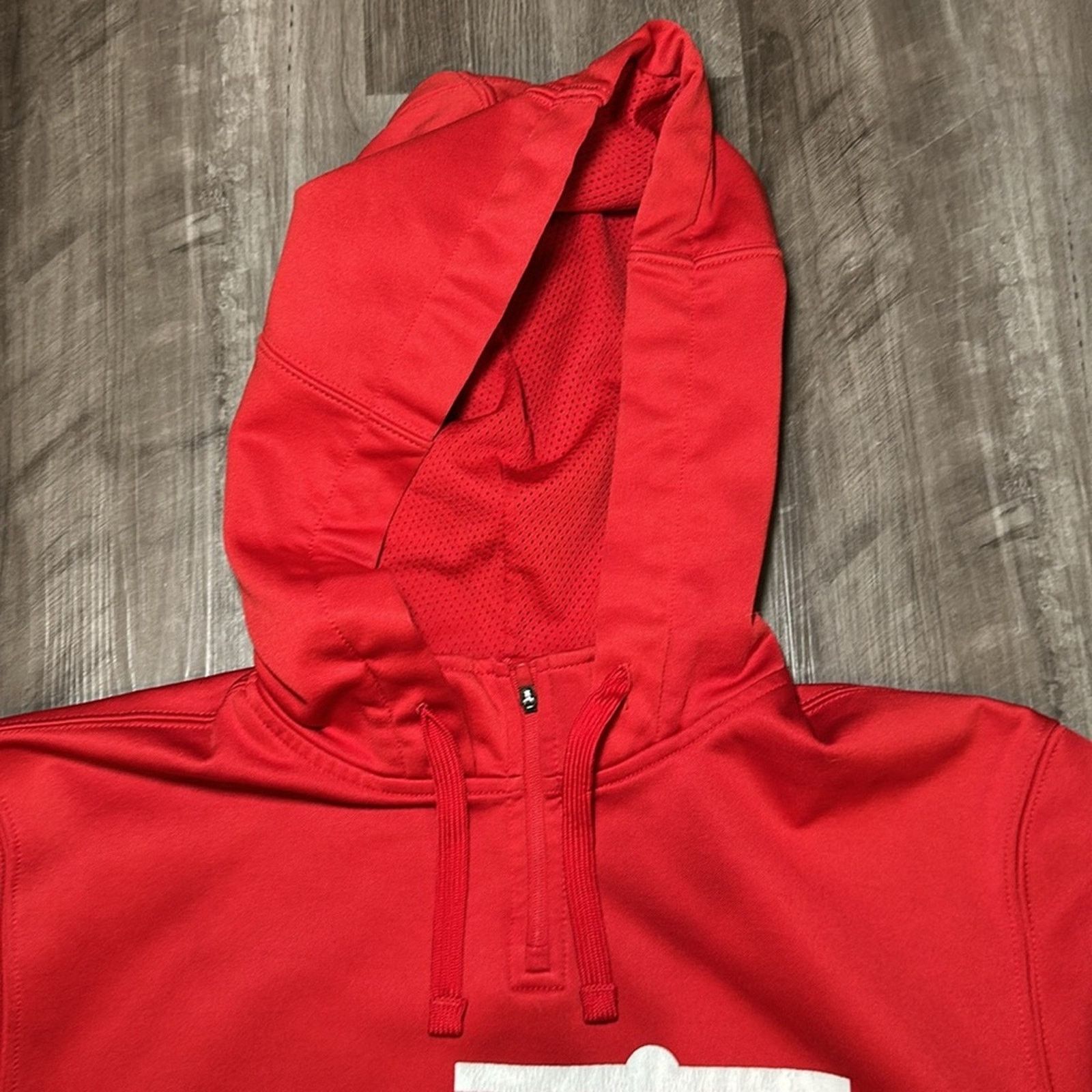 Majestic Cincinnati Reds Get Your ‘Stache On Majestic Hoodie - Medium Size US M / EU 48-50 / 2 - 8 Thumbnail