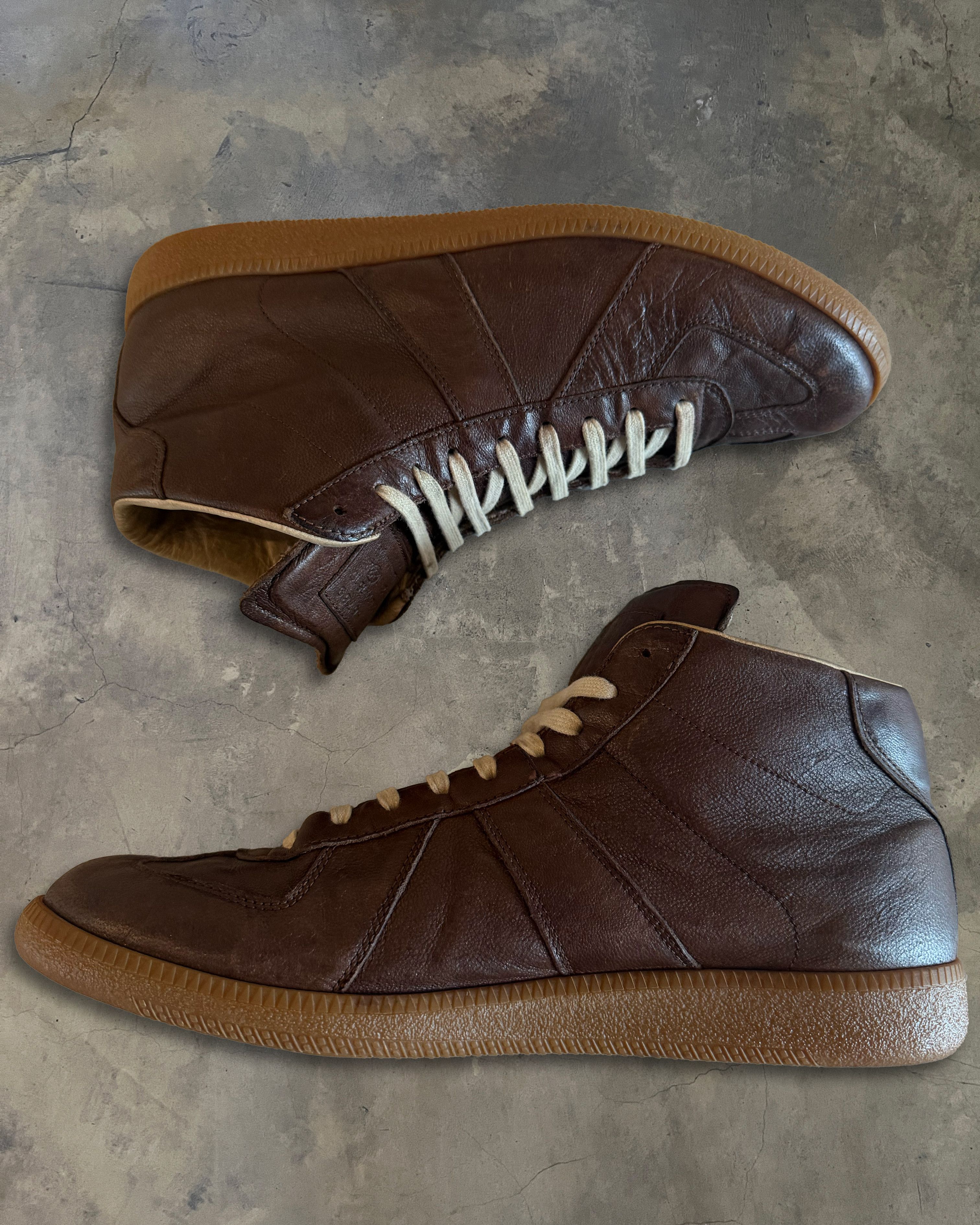 Maison Margiela MAISON MARTIN MARGIELA HIGH TOP GATS Size US 11 / EU 44 - 4 Thumbnail
