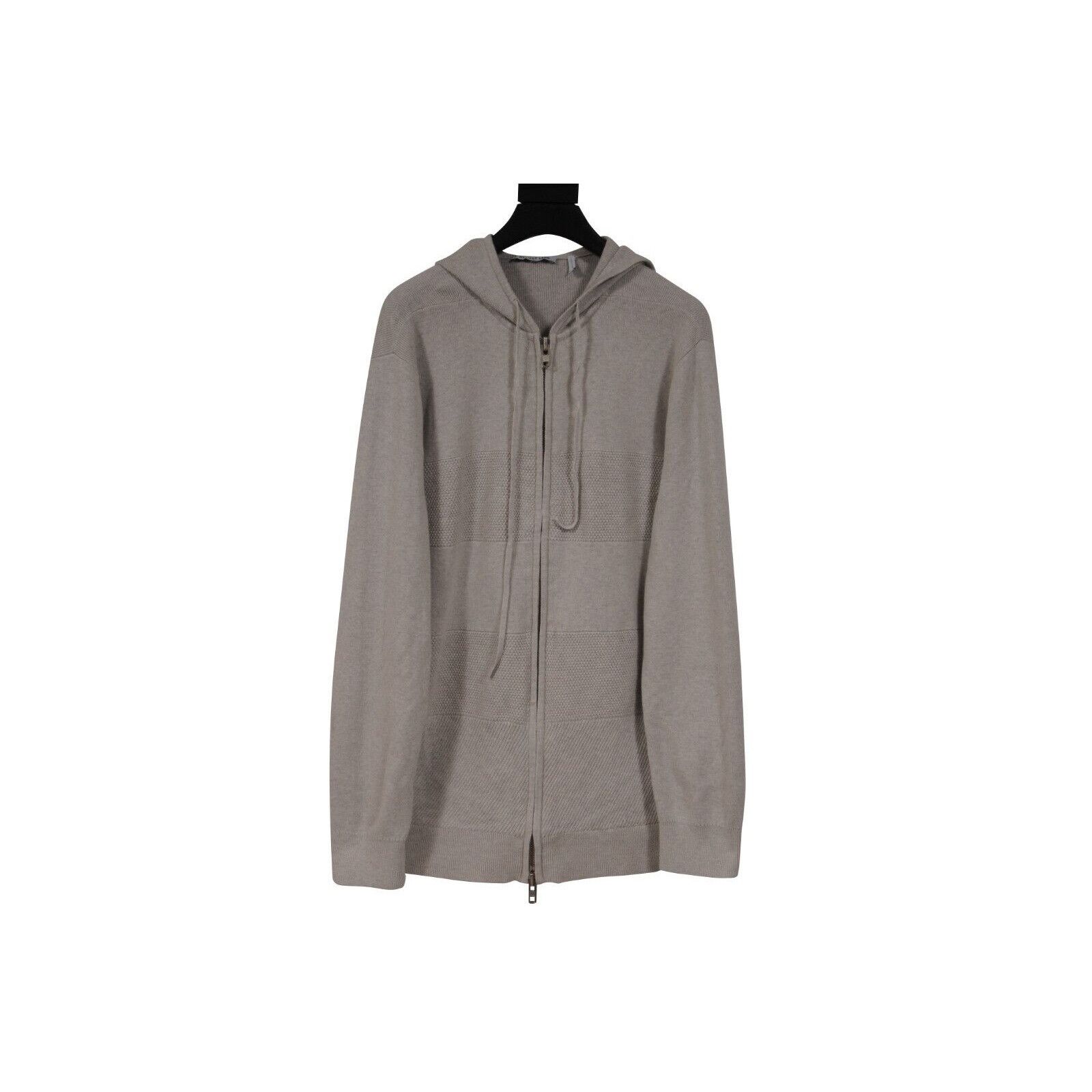 Helmut Lang Double Full Zip Up Hoodie Gray - 02390 Size US M / EU 48-50 / 2 - 10 Thumbnail