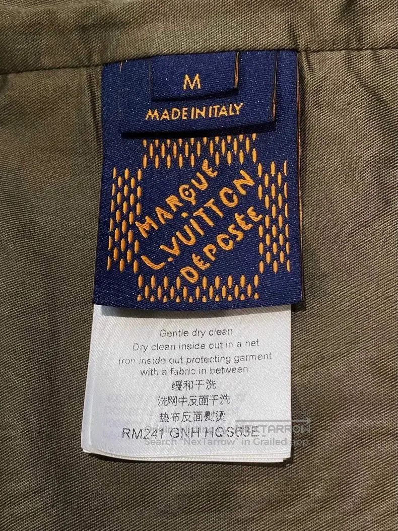 Louis Vuitton LV Satin Embroidered Utility Jacket. Size US M / EU 48-50 / 2 - 7 Thumbnail