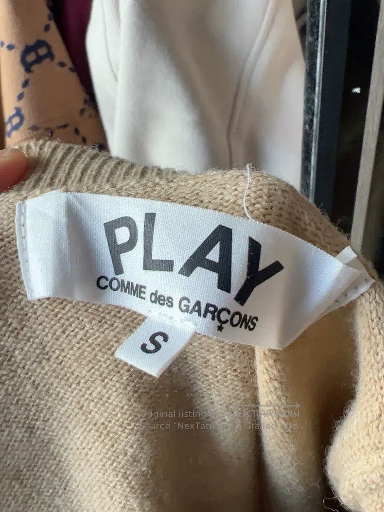 Comme des Garcons Comme Des Garcons Classic khaki cardigan Size S / US 4 / IT 40 - 6 Thumbnail