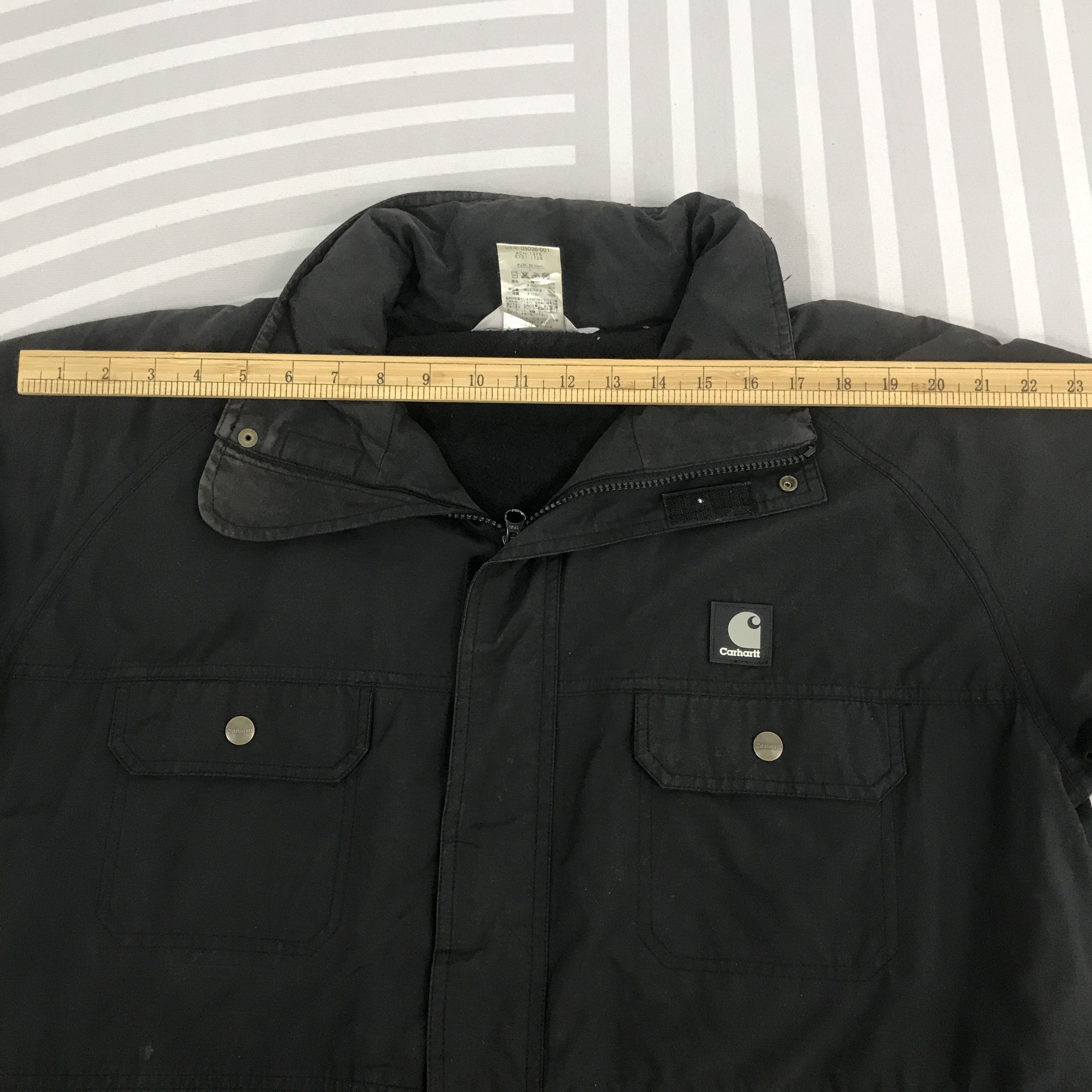Carhartt × Vintage Vintage Carharrt black faded Jacket Size US L / EU 52-54 / 3 - 5 Thumbnail