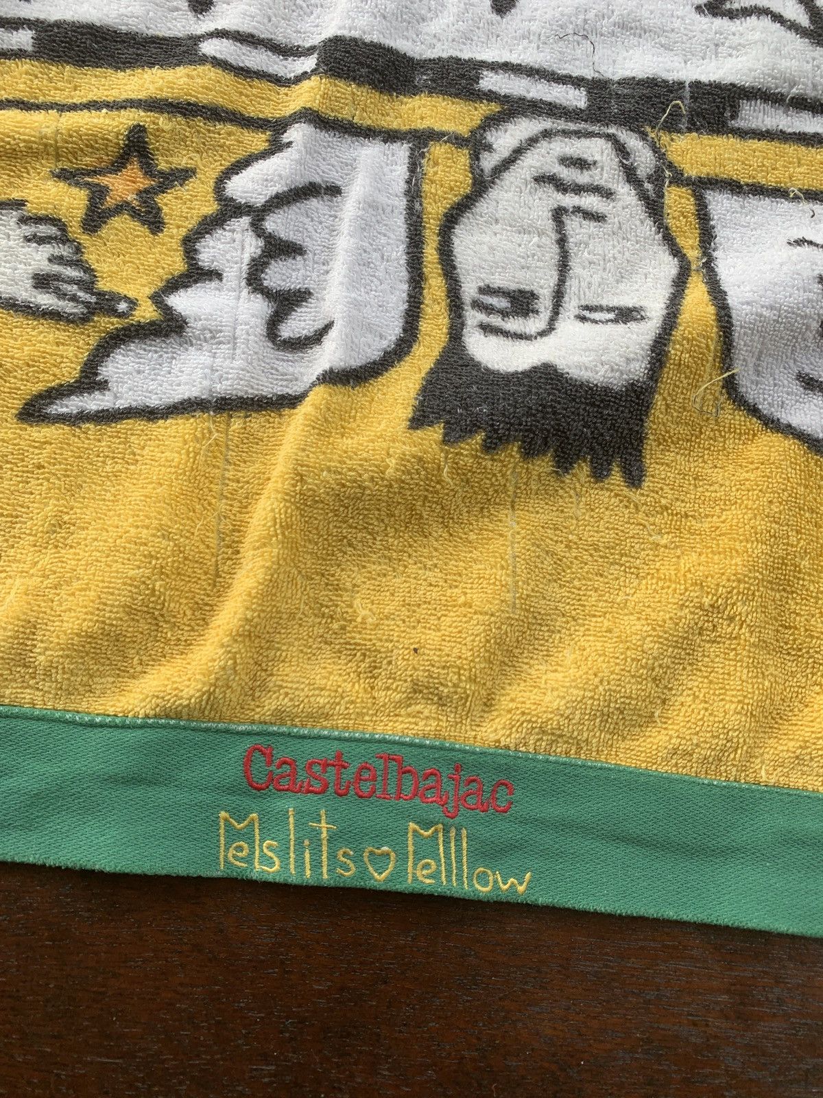 Designer × Jean Charles De Castelbajac × Vintage Vintage Castelbajac Meslits Mellow big towel Size ONE SIZE - 3 Thumbnail