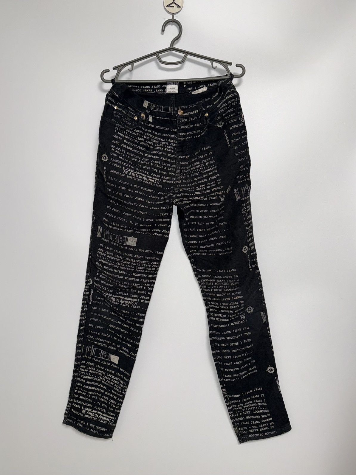 Moschino Moschino Cloud Print Jeans | Grailed