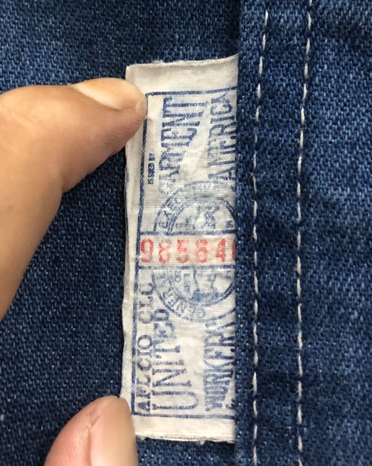 Sears Vintage Sears United Garment Workers America Overalls Size US 37 - 17 Thumbnail