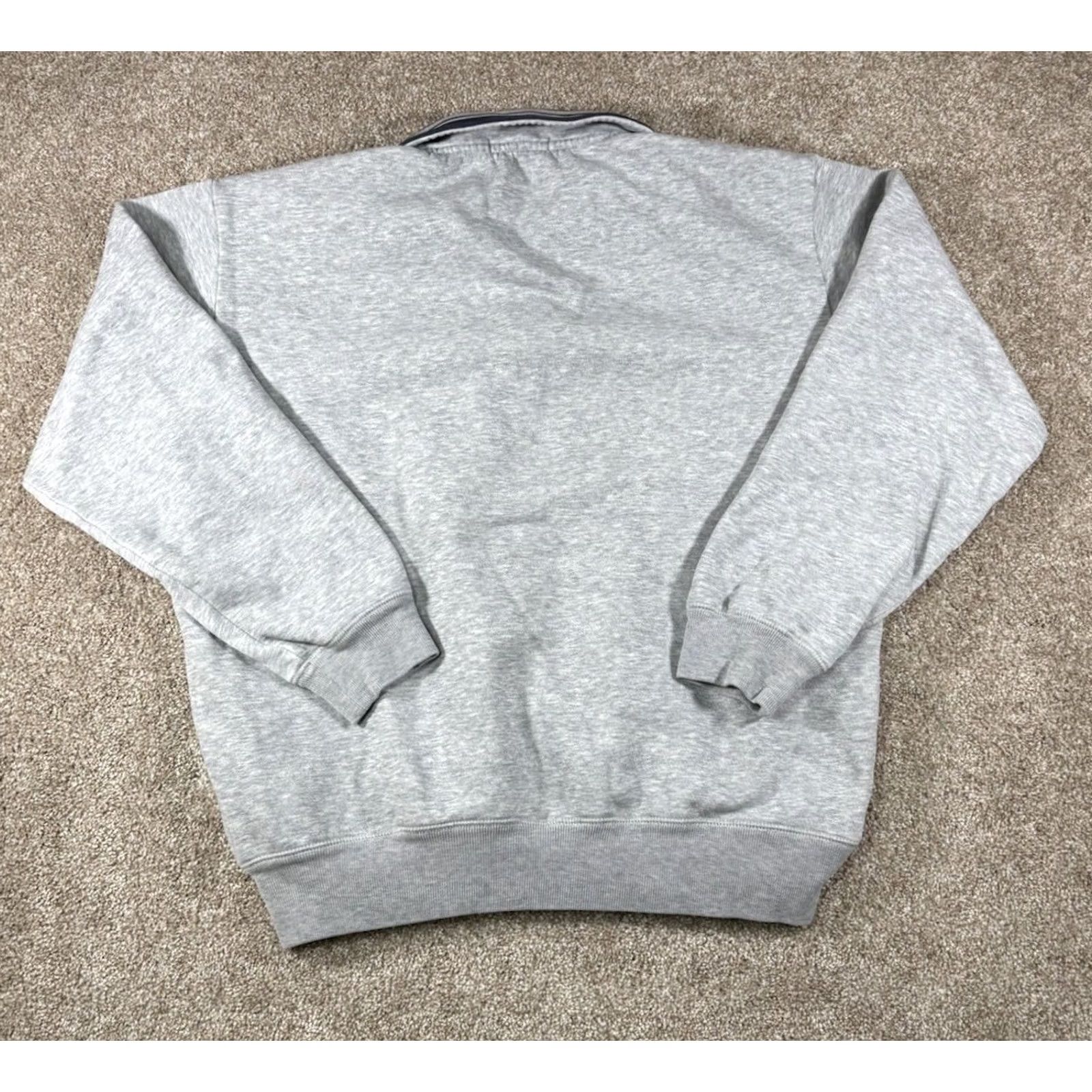 Nautica Nautica Mens Sweater 1/2 Zip Gray Heather Embroidered Logo M Mens Sweater Pullover Zip Short description: 1/2 Zip, Logo, Embroidered Size US M / EU 48-50 / 2 - 4 Thumbnail