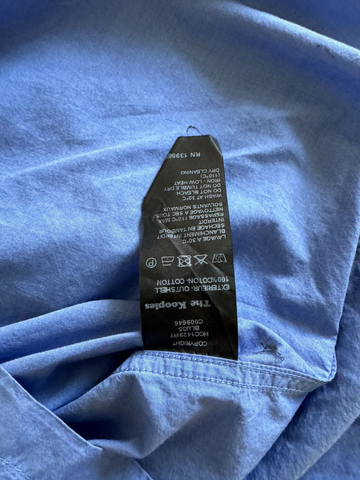 The Kooples The Kooples S blue classic button down shirt Size US S / EU 44-46 / 1 - 6 Thumbnail