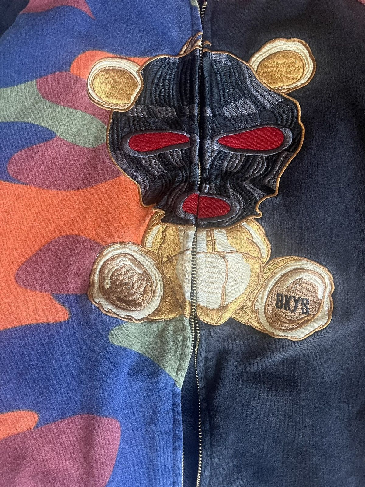 Sprayground BKYS teddy bear zip up hoodie Size US M / EU 48-50 / 2 - 4 Thumbnail
