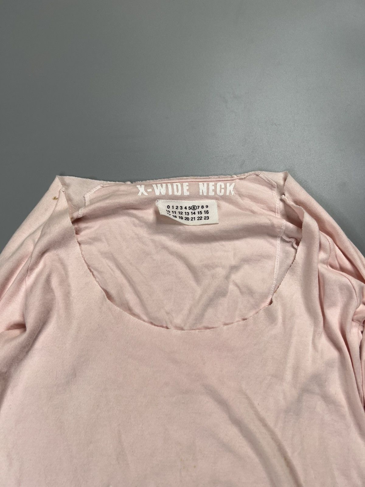 Maison Margiela Archive Maison Margiela Line 6 wide neck ls shirt Size S / US 4 / IT 40 - 11 Thumbnail