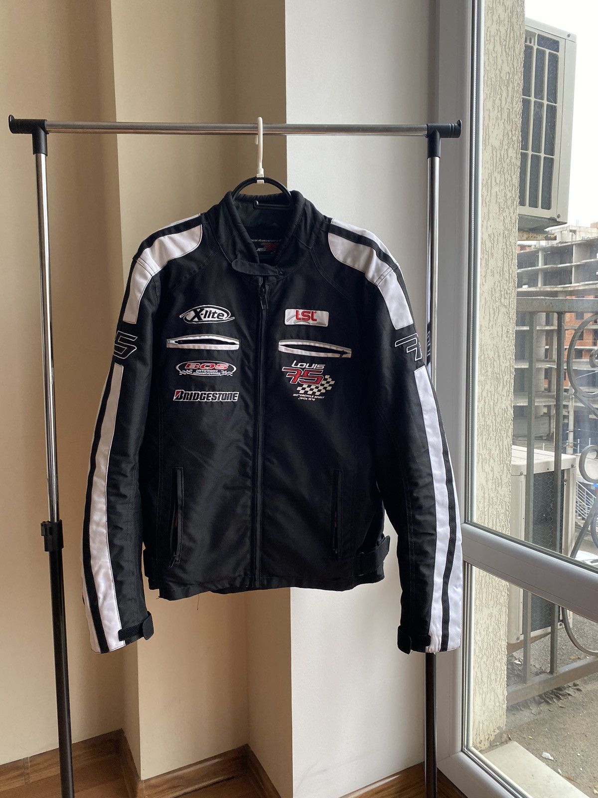 Vintage Vintage Louis 75 X-lite Bridgestone Racing Moto Jacket Size US L / EU 52-54 / 3 - 1 Thumbnail