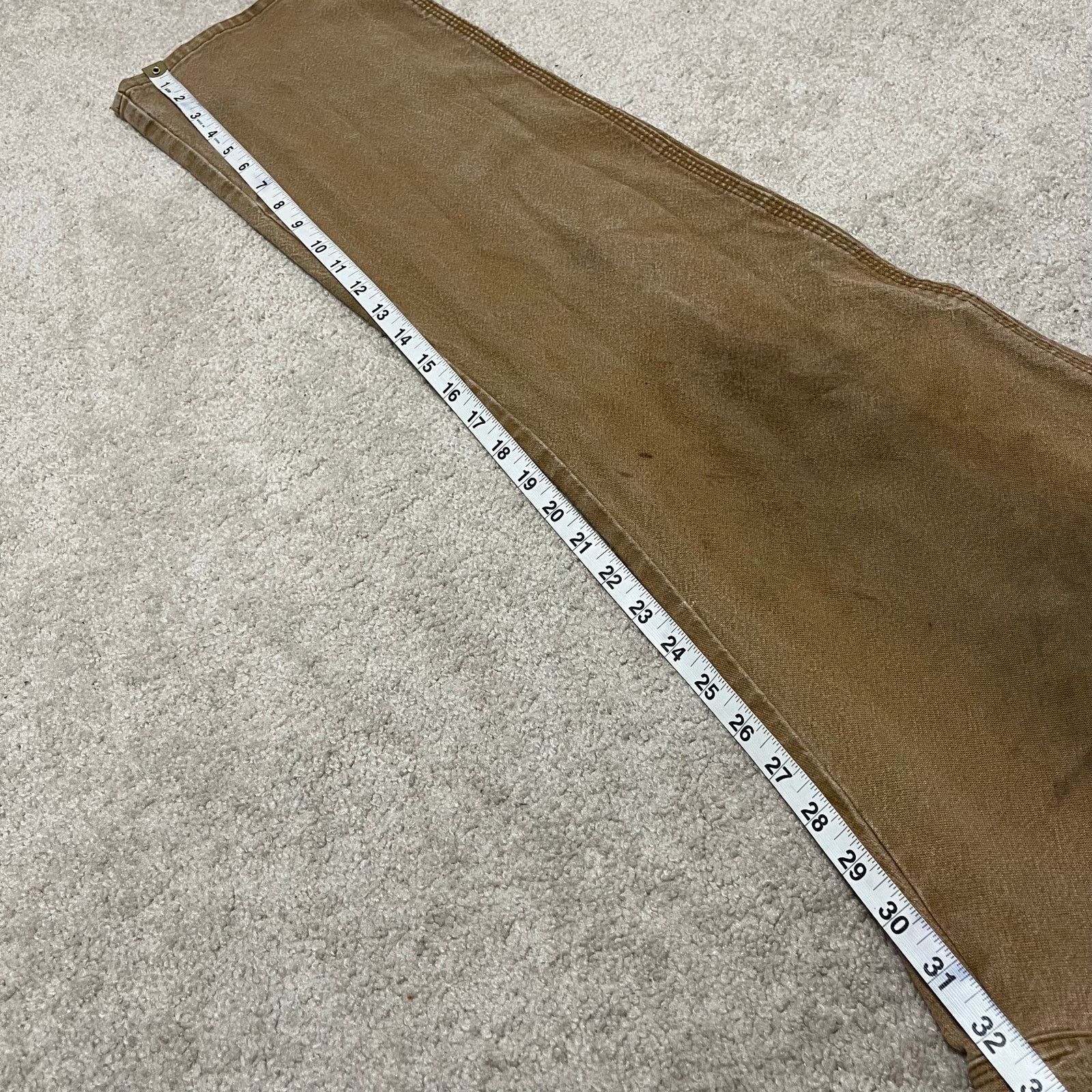 Dickies Dickies Distressed Faded Carpenter Tan Workwear Pants 34x32 Size US 34 / EU 50 - 8 Thumbnail