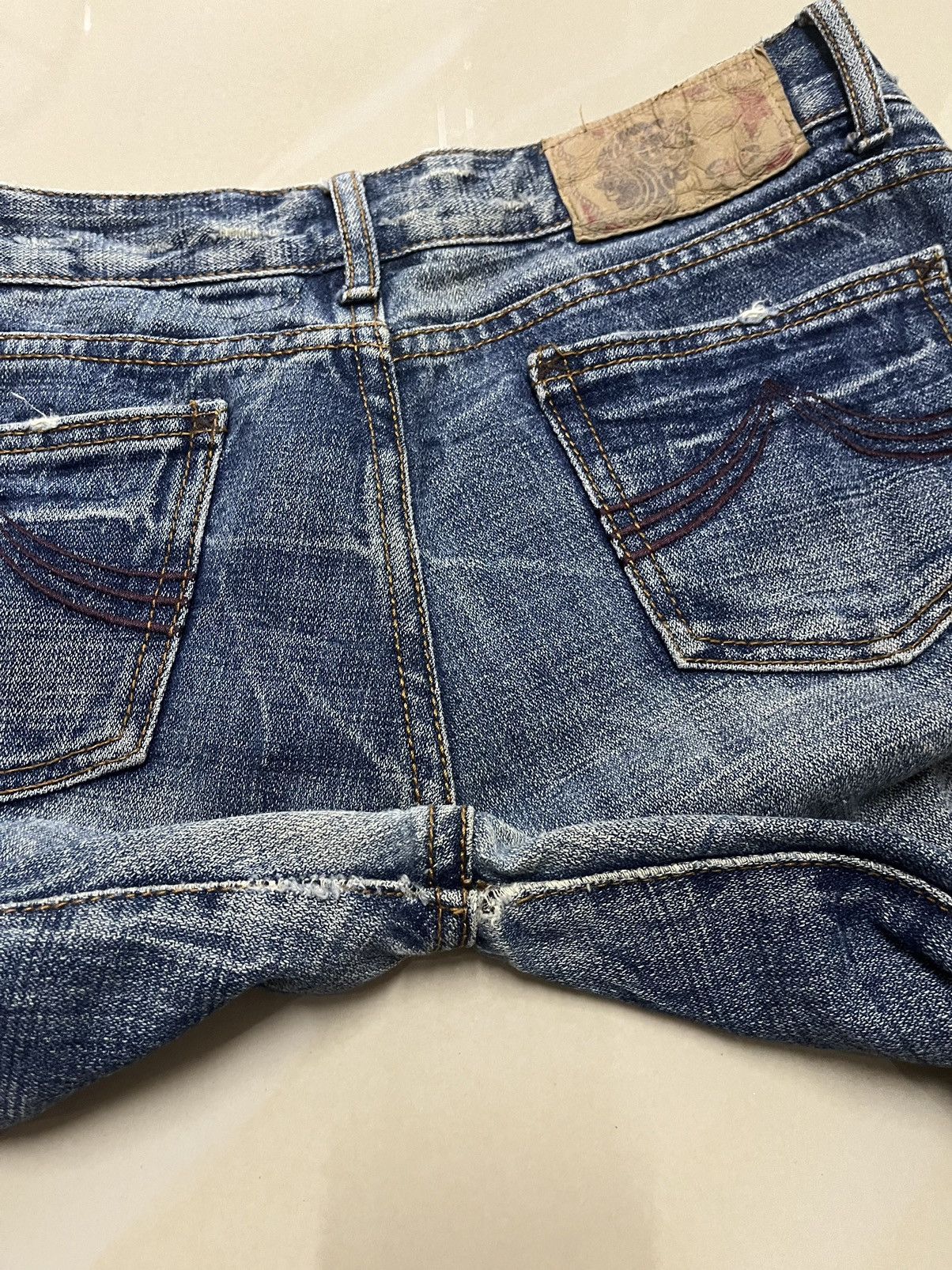 Hysteric Glamour Flare Jeans chouette distressed thunder denim low rise Size US 32 / EU 48 - 18 Thumbnail