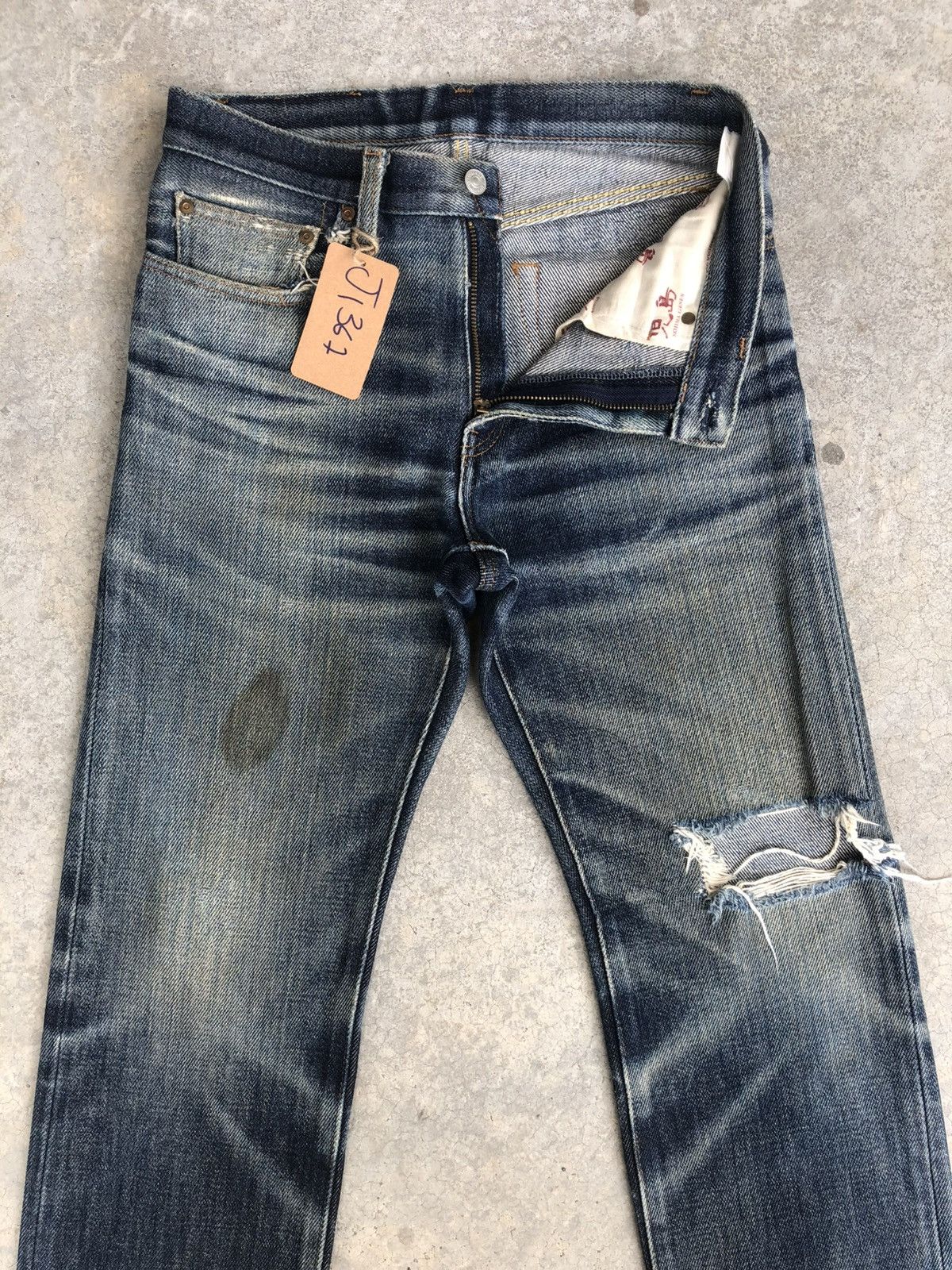 KOJIMA GENES Kojima Genes Distressed Jeans Broken Size US 30 / EU 46 - 3 Thumbnail