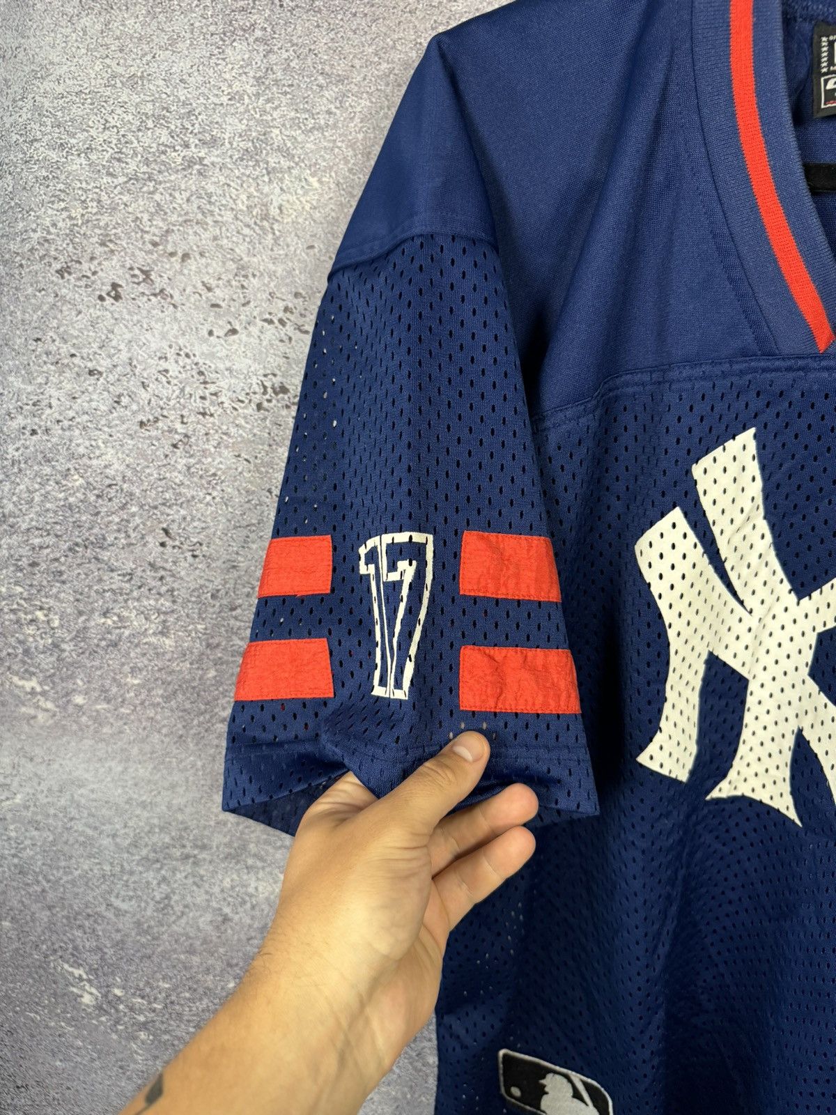 NFL × New York Yankees 90’s New York Yankees Campri Vintage Baseball Jersey Size US M / EU 48-50 / 2 - 7 Thumbnail
