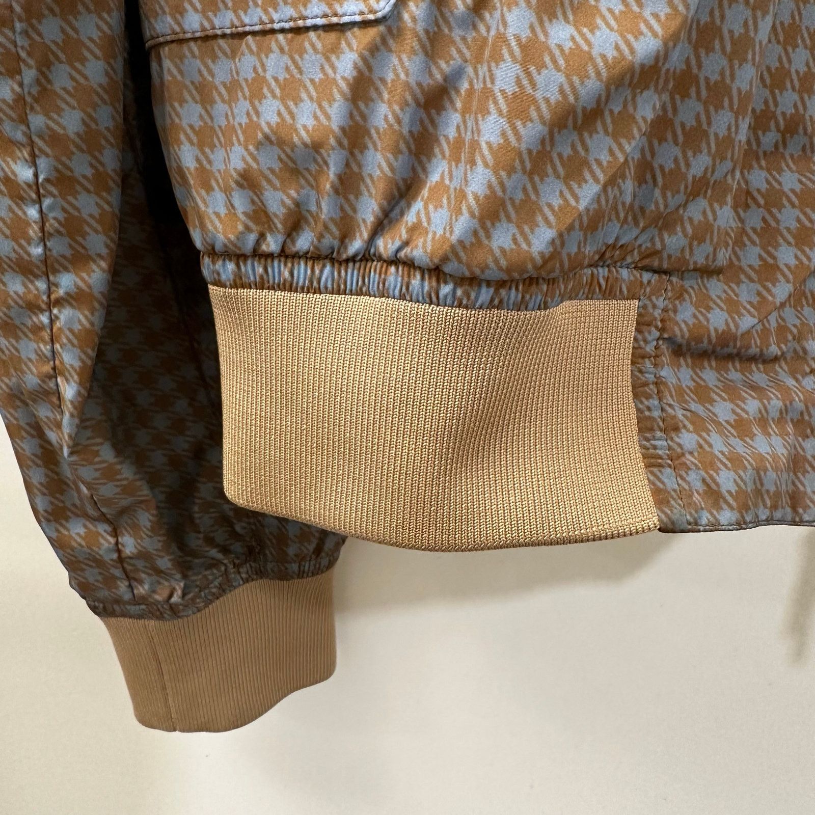 Valentino Valentino Garavani Nylon Italian Jacket Brown/Blue IT 46 Size US S / EU 44-46 / 1 - 6 Thumbnail