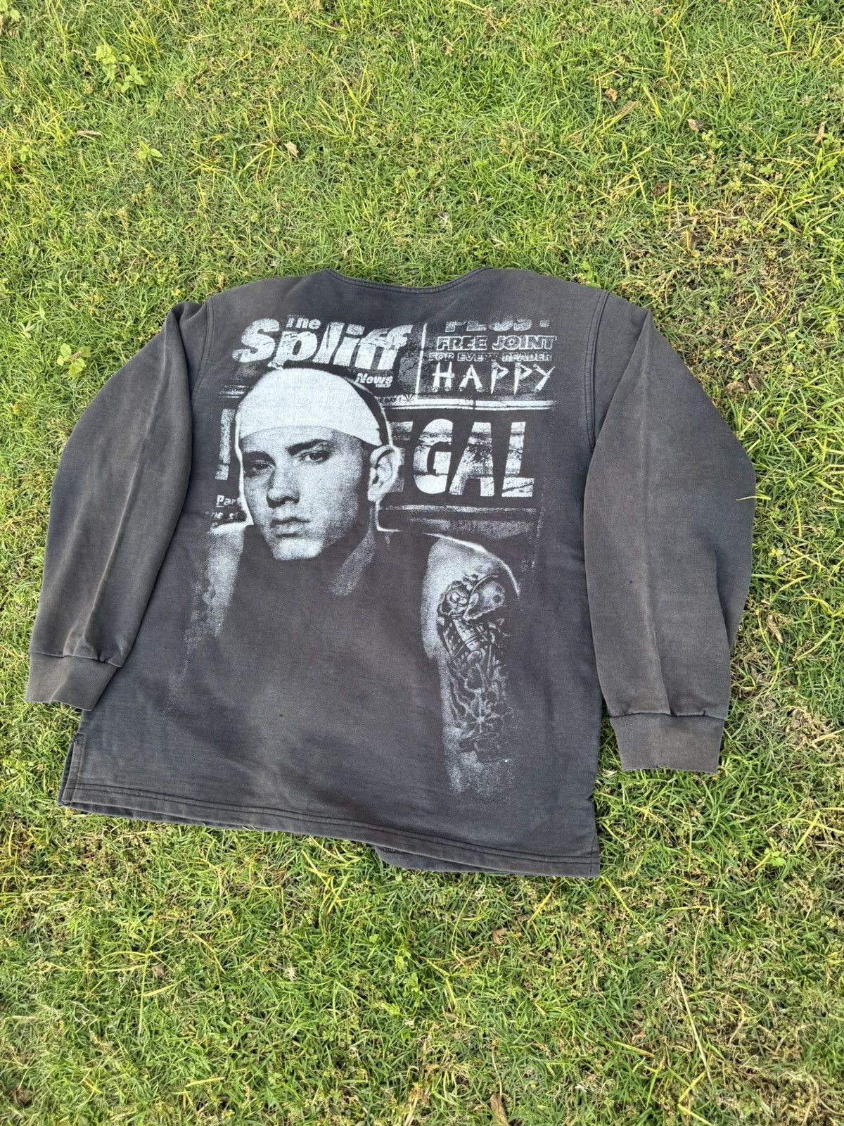 Vintage Vintage Eminem Y2K Rap Tour Tee Hip Hop Sweatshirt 90s Size US L / EU 52-54 / 3 - 8 Thumbnail