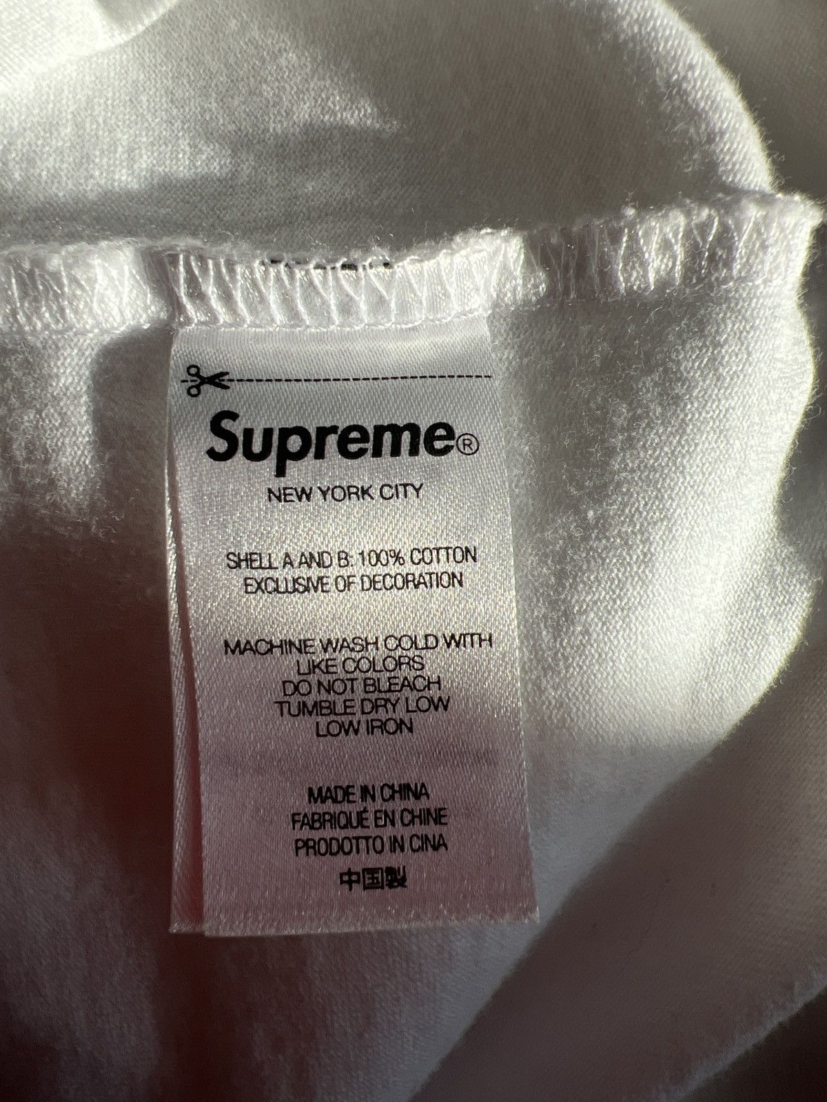 Supreme Supreme Layered Hooded L/S Top Size US L / EU 52-54 / 3 - 4 Thumbnail