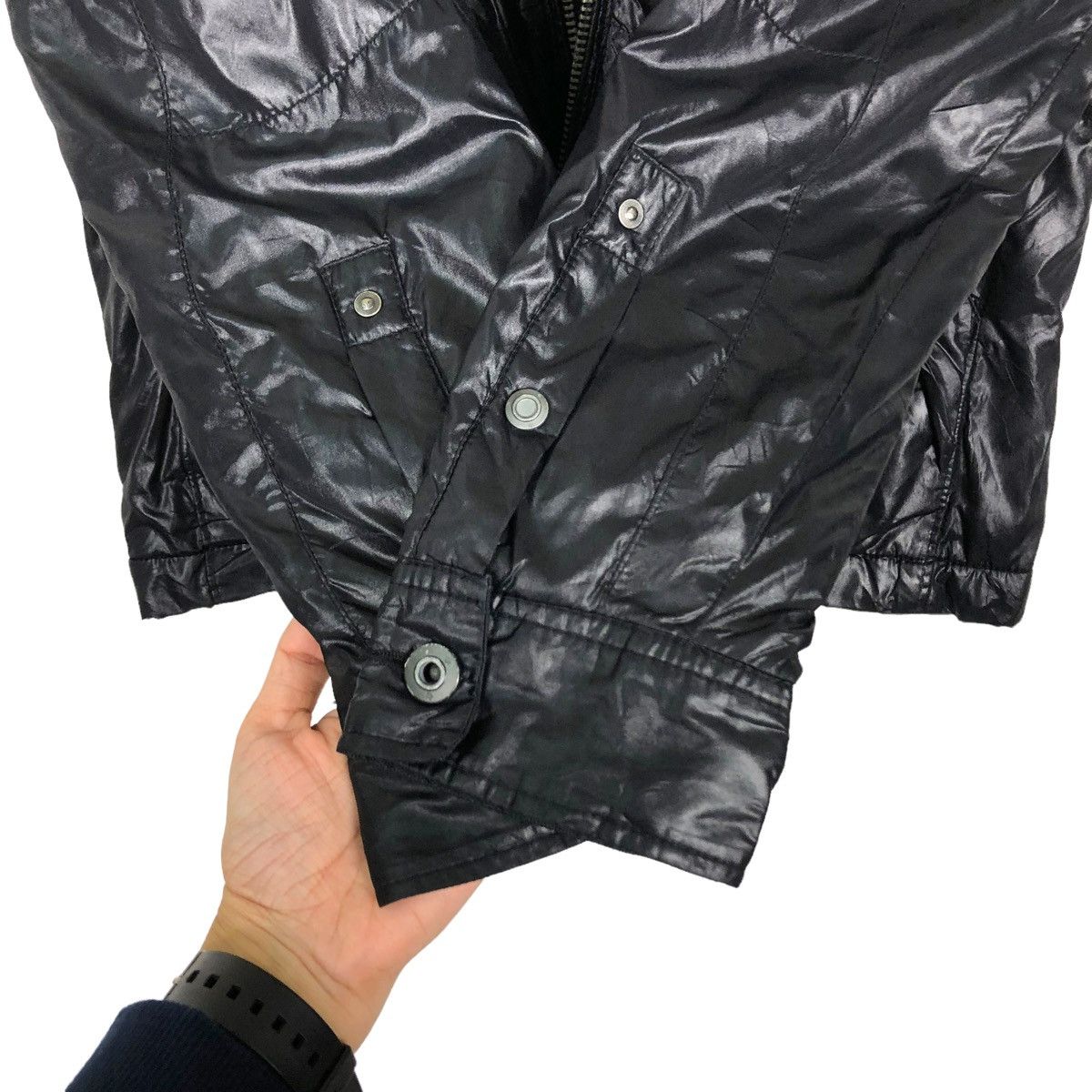 Japanese Brand 🔥VINTAGE SOFT LEATHER BOMBER JACKET G-STAR RAW Size US M / EU 48-50 / 2 - 13 Thumbnail
