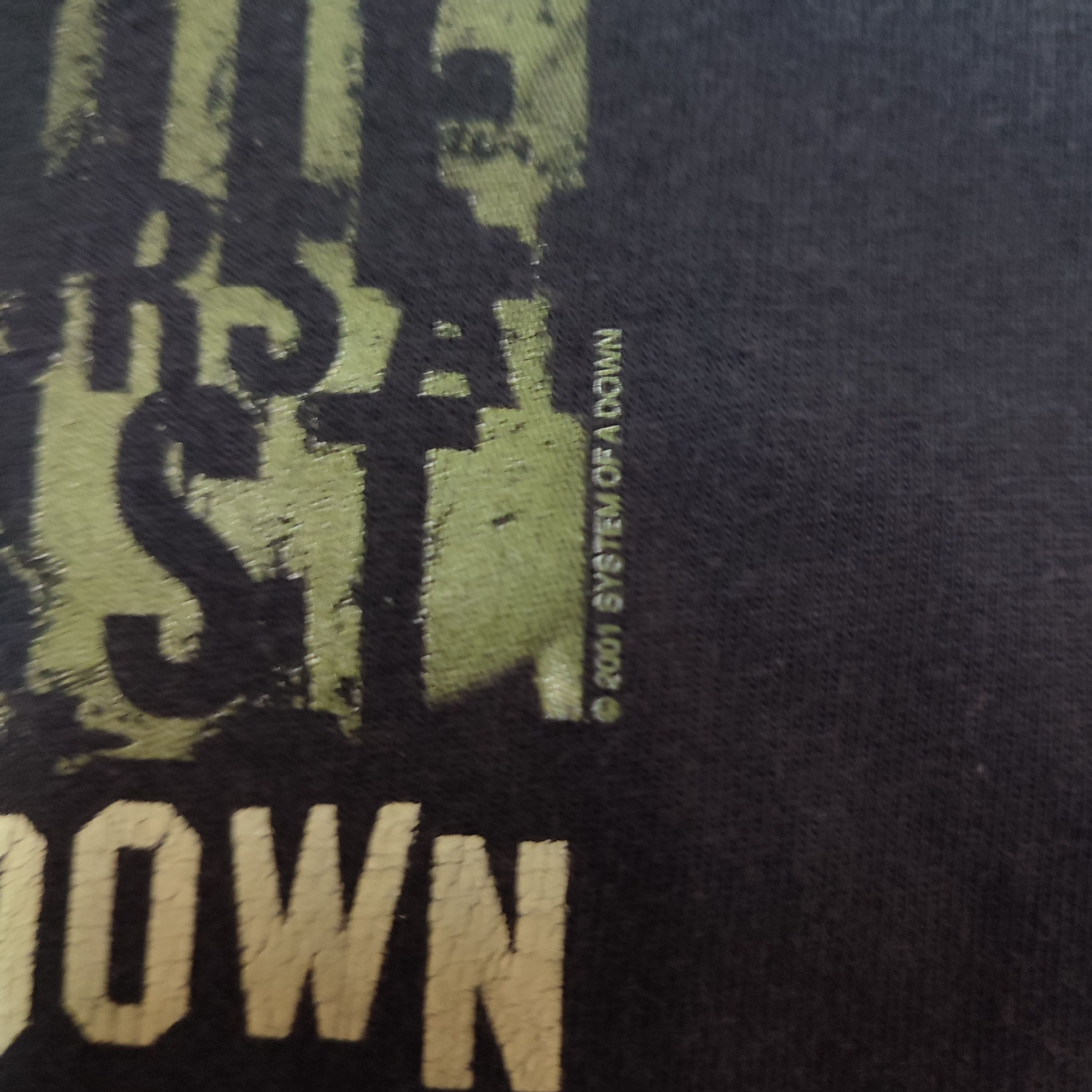 Band Tees × Vintage Vintage 2001 System Of A Down T-Shirt Size US L / EU 52-54 / 3 - 4 Thumbnail
