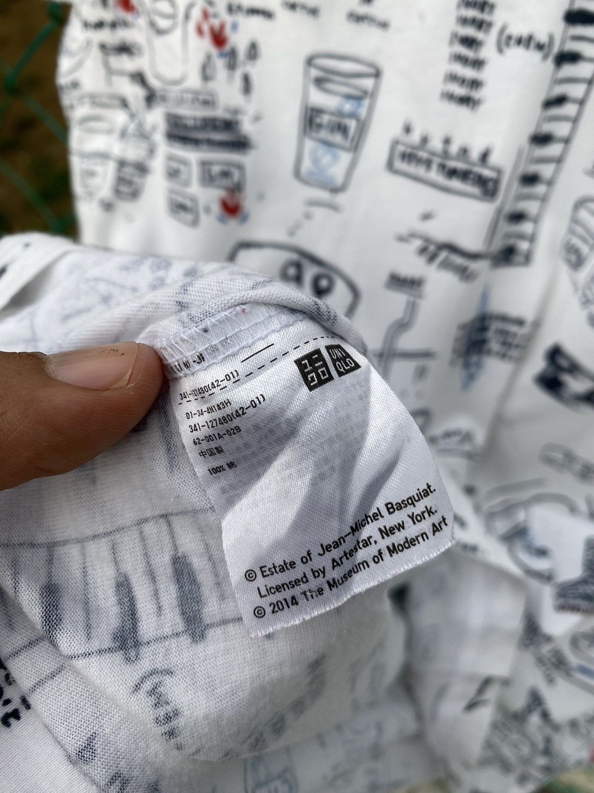 Jean-Michel Basquiat Uniqlo X Jean Michel Basquiat Fullprint Tshirt Size US M / EU 48-50 / 2 - 8 Thumbnail