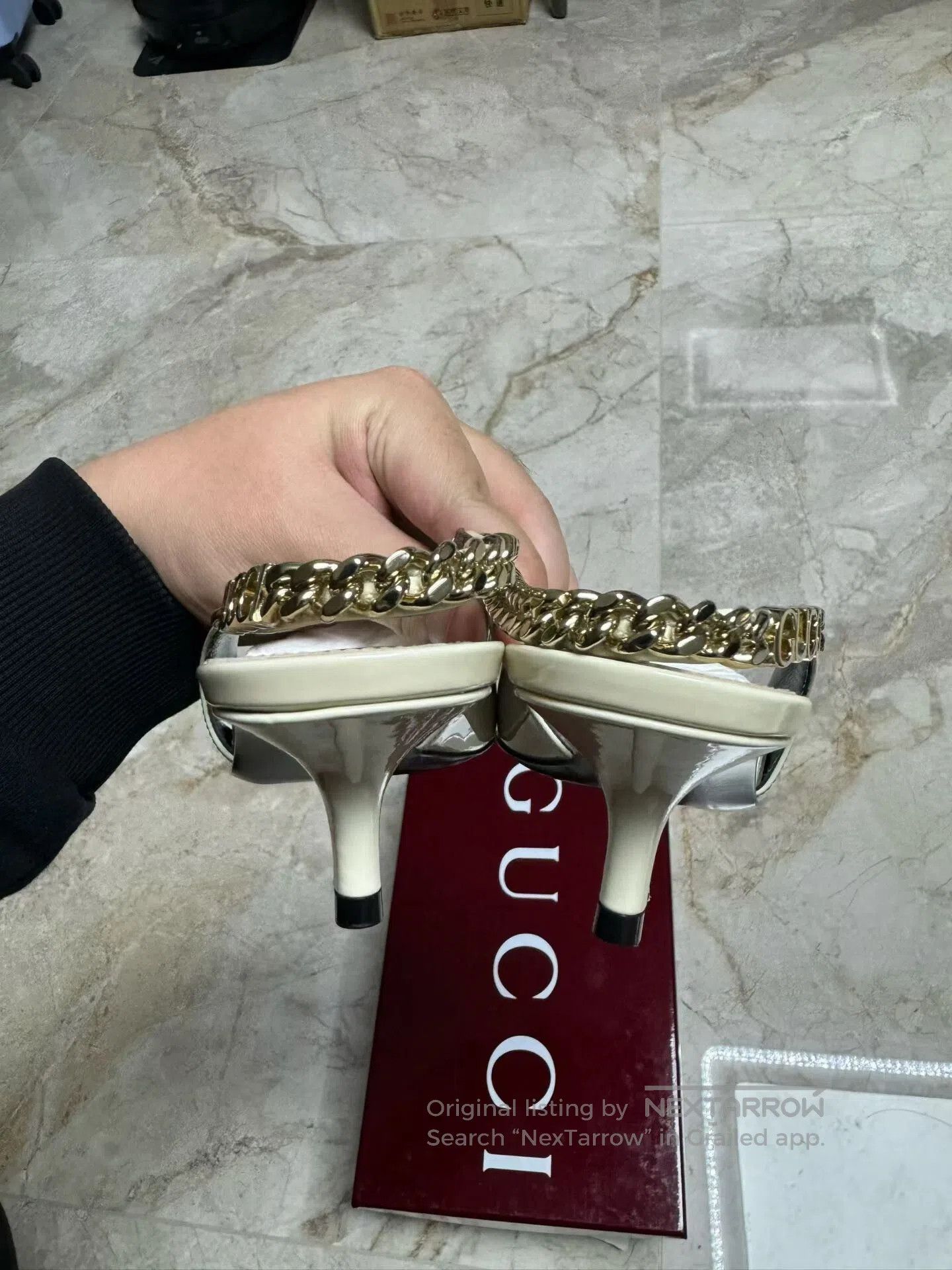 Gucci Gucci White Patent Leather High. Size US 4.5 / IT 34.5 - 3 Thumbnail