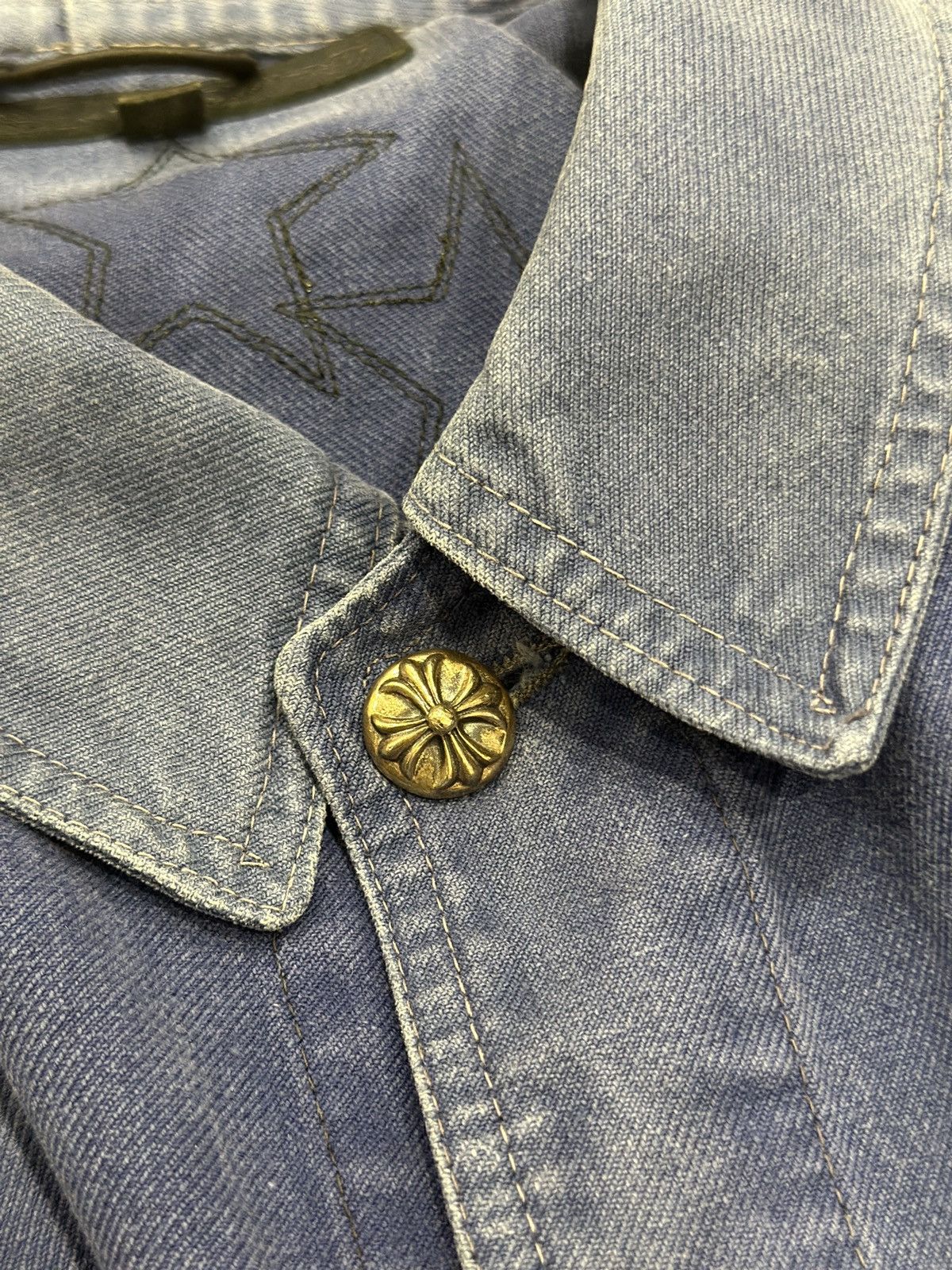 Chrome Hearts French Work Shirt Size US M / EU 48-50 / 2 - 12 Thumbnail