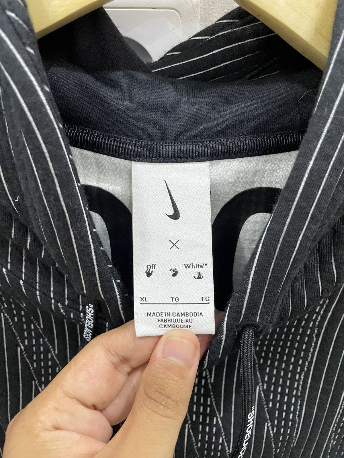 Nike × Off-White Hodie nike x off white Size US L / EU 52-54 / 3 - 3 Thumbnail