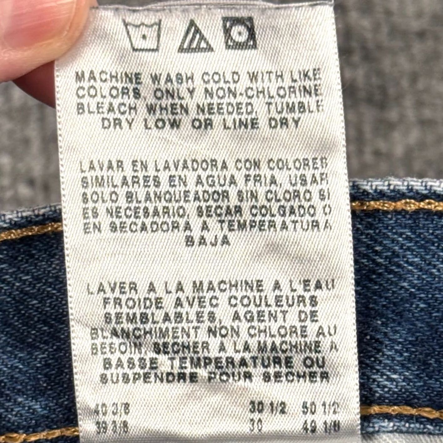 Wrangler VINTAGE Wrangler RIGGS Workwear Carpenter Jeans 38x29 Denim Blue Mens Jeans Straight 5-Pocket Medium Wash Outdoor Workwear Riggs Size US 38 / EU 54 - 7 Thumbnail