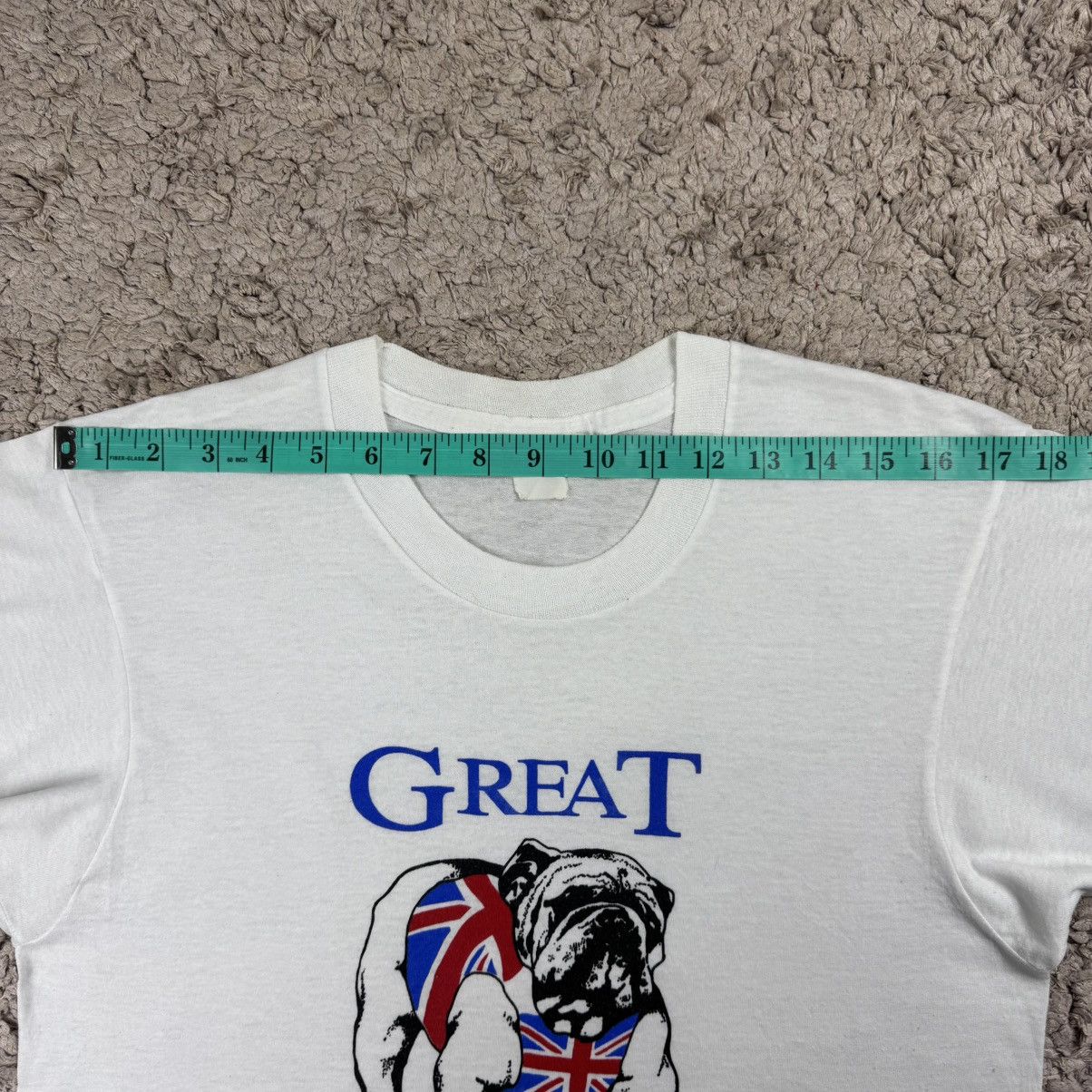 Vintage Vintage 80’s Great Britain The Bulldog Breed Graphic T-shirt Size US M / EU 48-50 / 2 - 14 Thumbnail