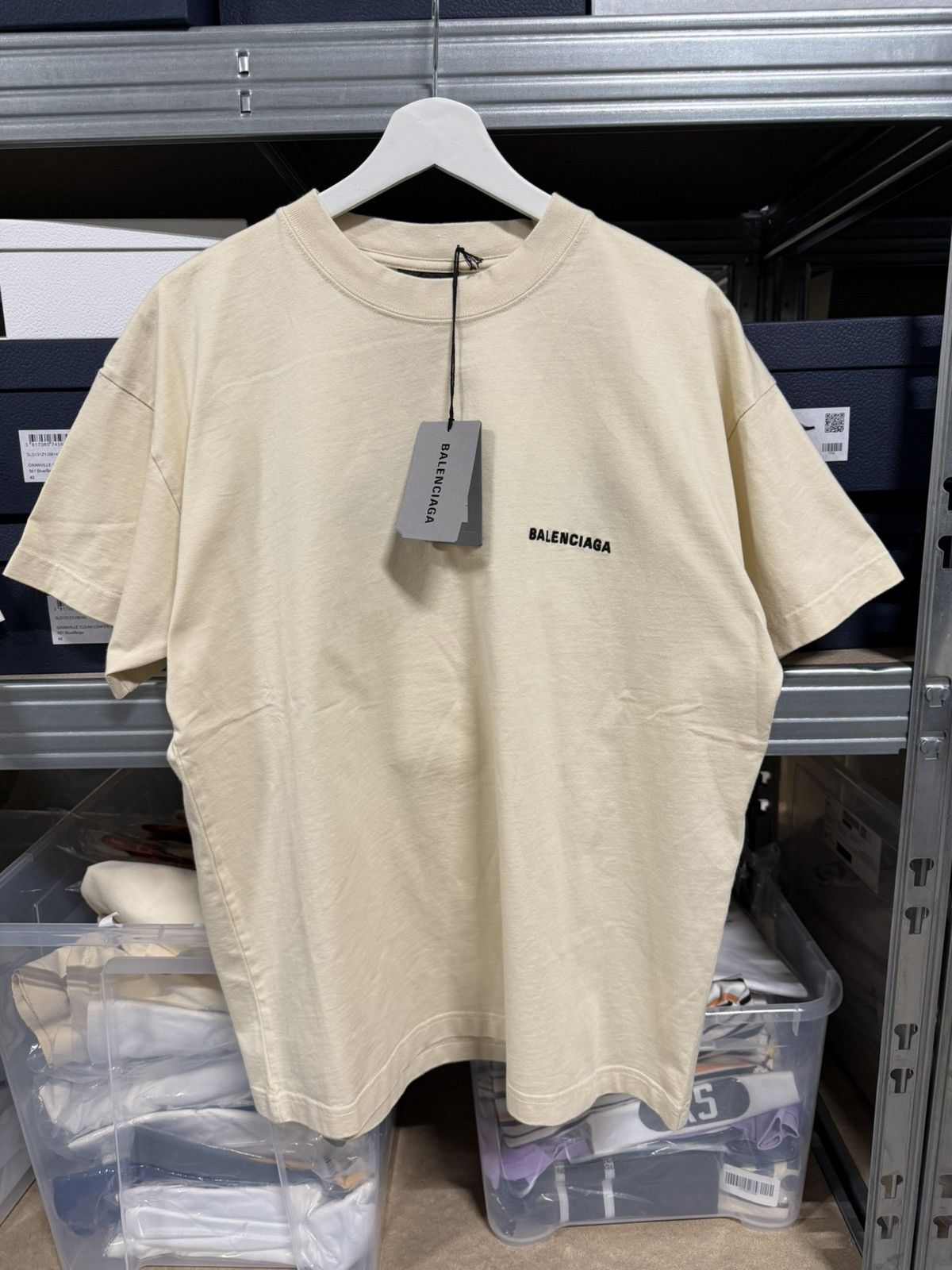 Balenciaga Balenciaga Long Embroidery T-Shirt NEW 850$ Size US L / EU 52-54 / 3 - 2 Thumbnail