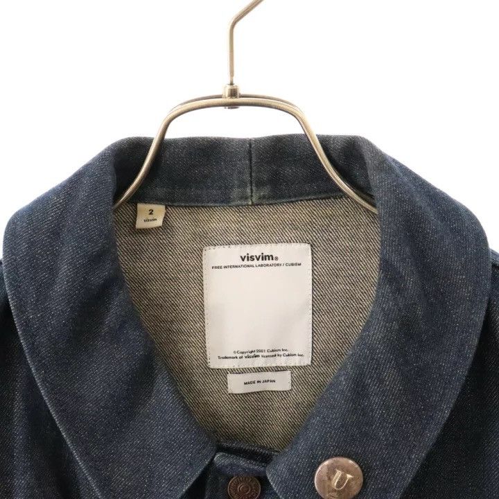 Visvim VISVIM 17SS BENNY COVERALL denim smock jacket chore coat Size US M / EU 48-50 / 2 - 4 Thumbnail