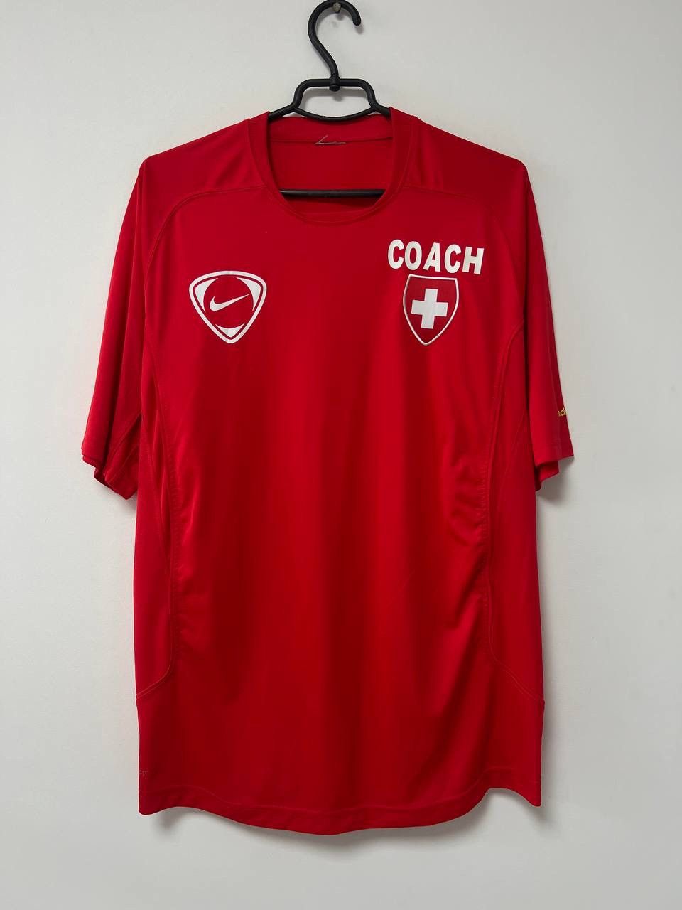 Nike Switzerland World Cup 2010-2012 Player Issues Swiss Nike XL Size US XL / EU 56 / 4 - 1 Thumbnail