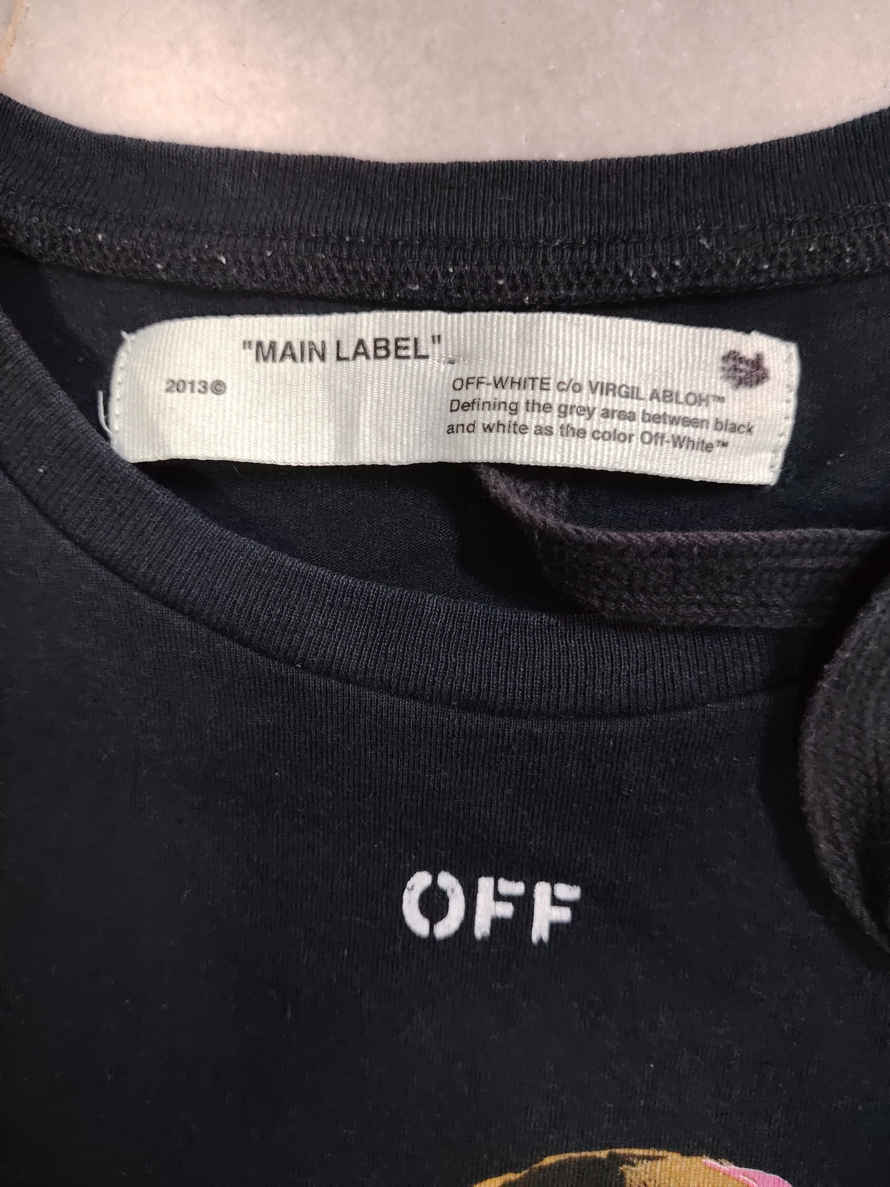 Off-White Off white Vempire Kiss t shirt Size US L / EU 52-54 / 3 - 4 Thumbnail