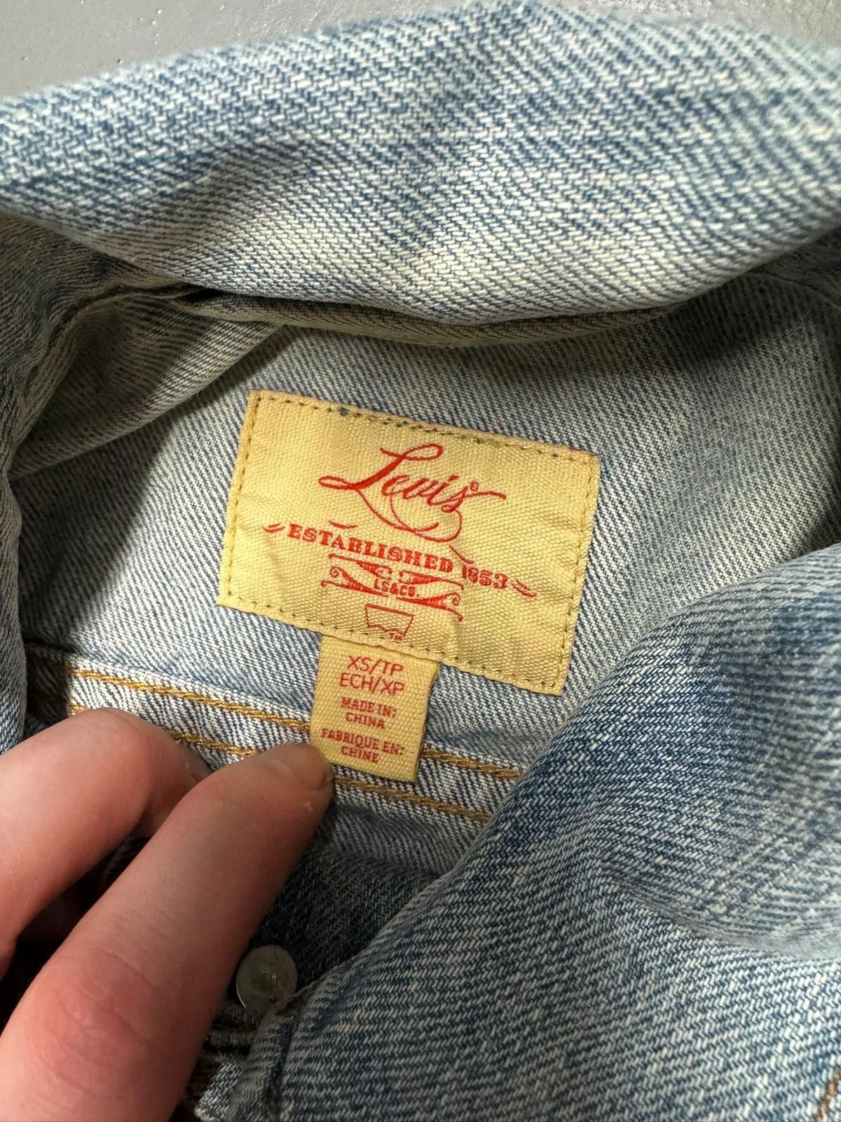 Levi's Levi's Classic Denim Jacket Size US XS / EU 42 / 0 - 5 Thumbnail