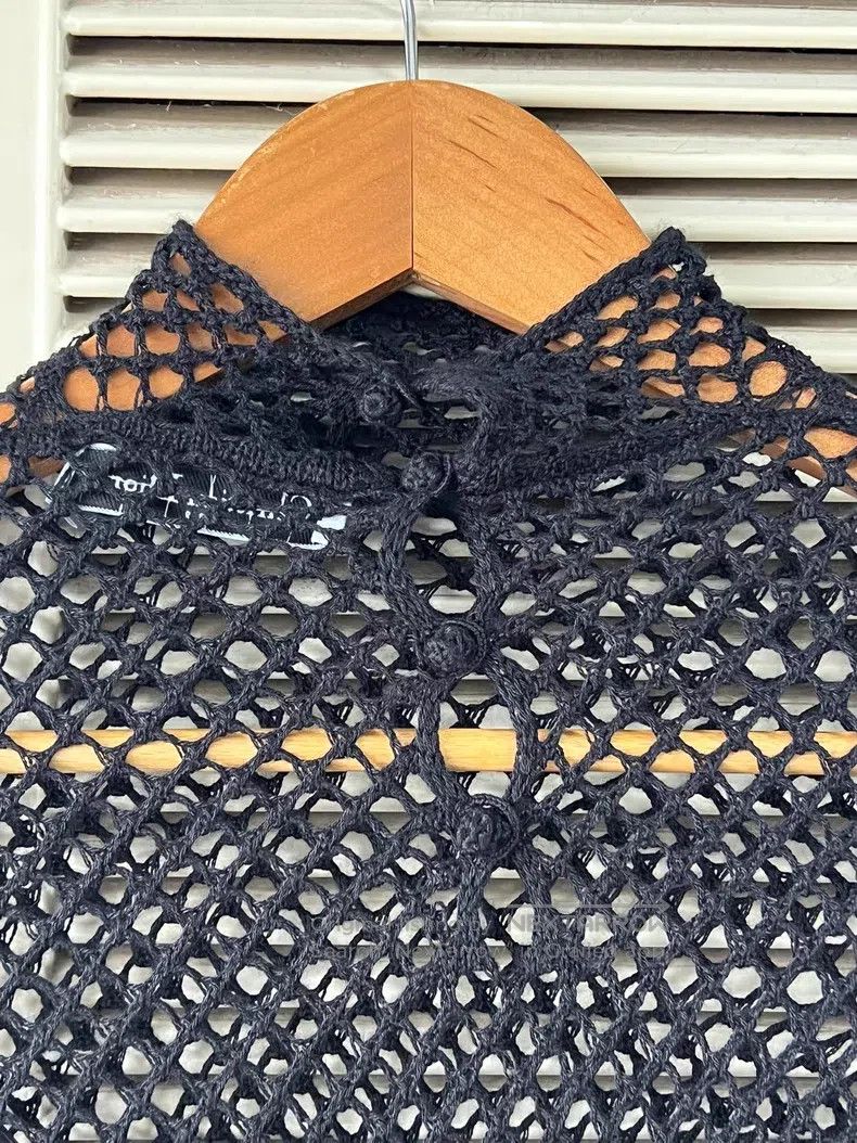 Dior Dior Hollow-knit high-necked long sleeves Size XXS / US 00 / IT 34 - 6 Thumbnail