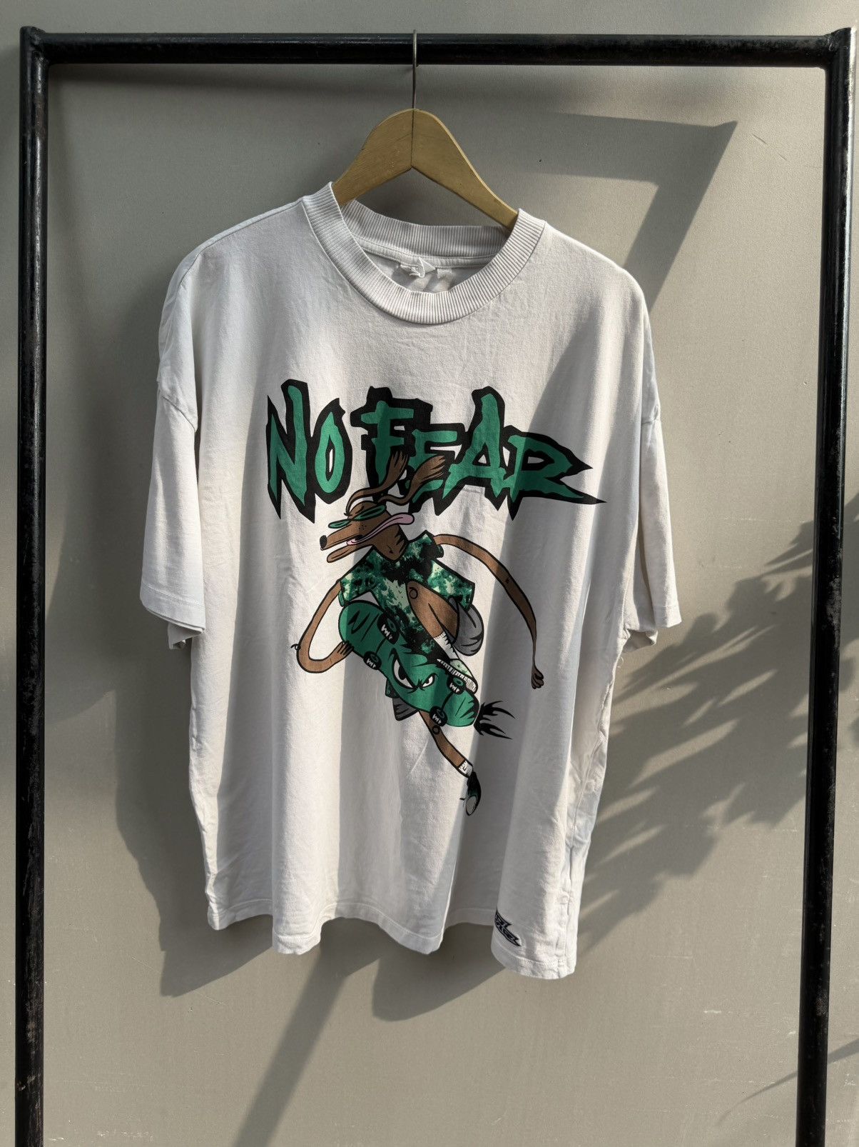 Vintage Fear Cartoon Graphic Tee (90s Style Reprint) Size US M / EU 48-50 / 2 - 1 Thumbnail