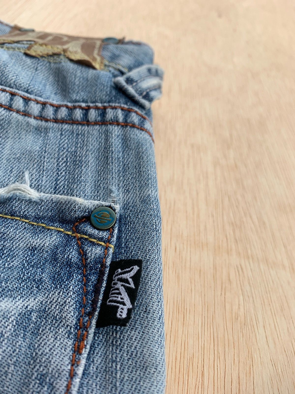 Hysteric Glamour × If Six Was Nine × Japanese Brand Distressed Denim Lost Ifsixwasnine style Jeans Size US 32 / EU 48 - 6 Thumbnail